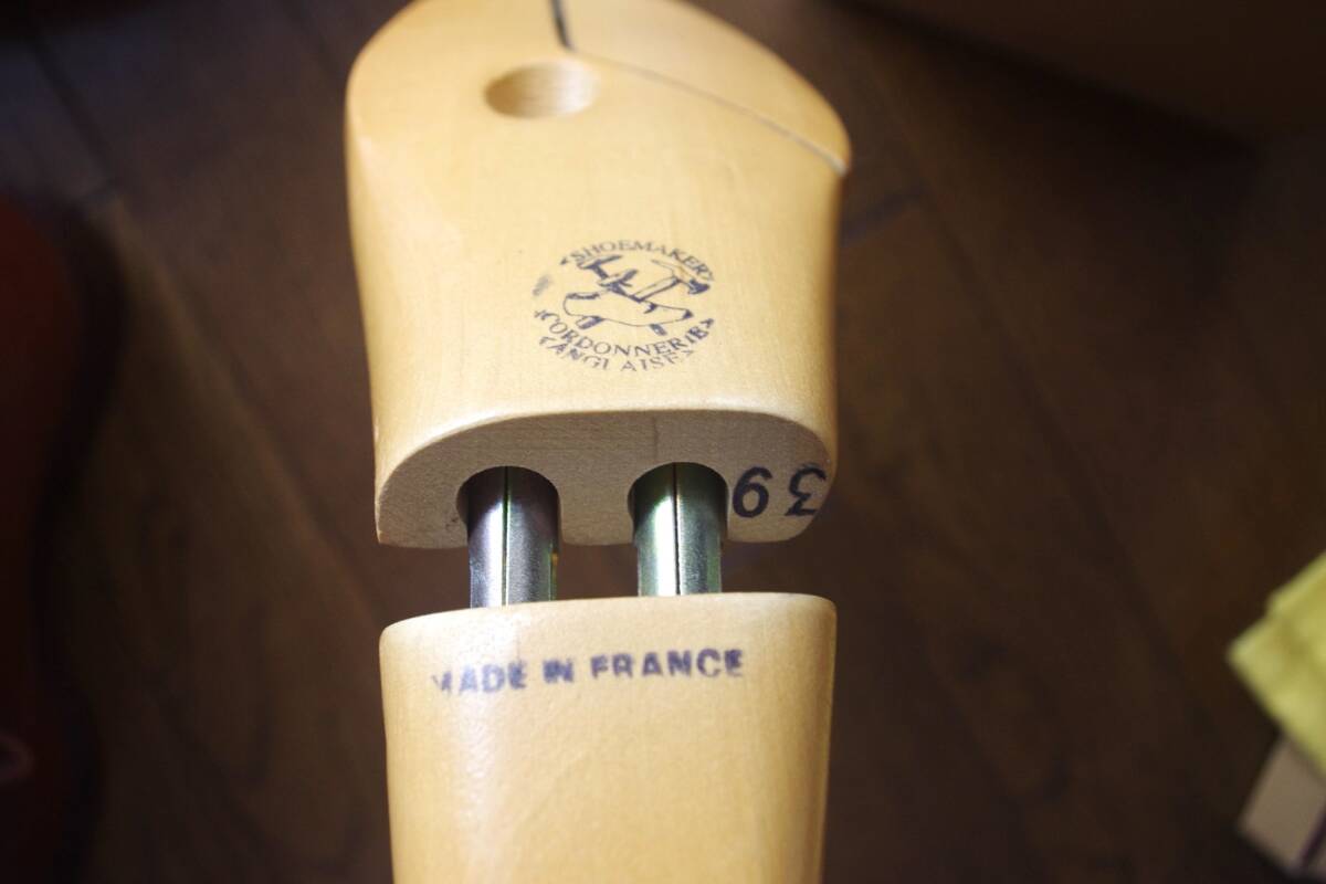 ジョンロブ John Lobb 6E シューツリー付 他オリジナル箱、布、栞付属 ダブルソール_画像9