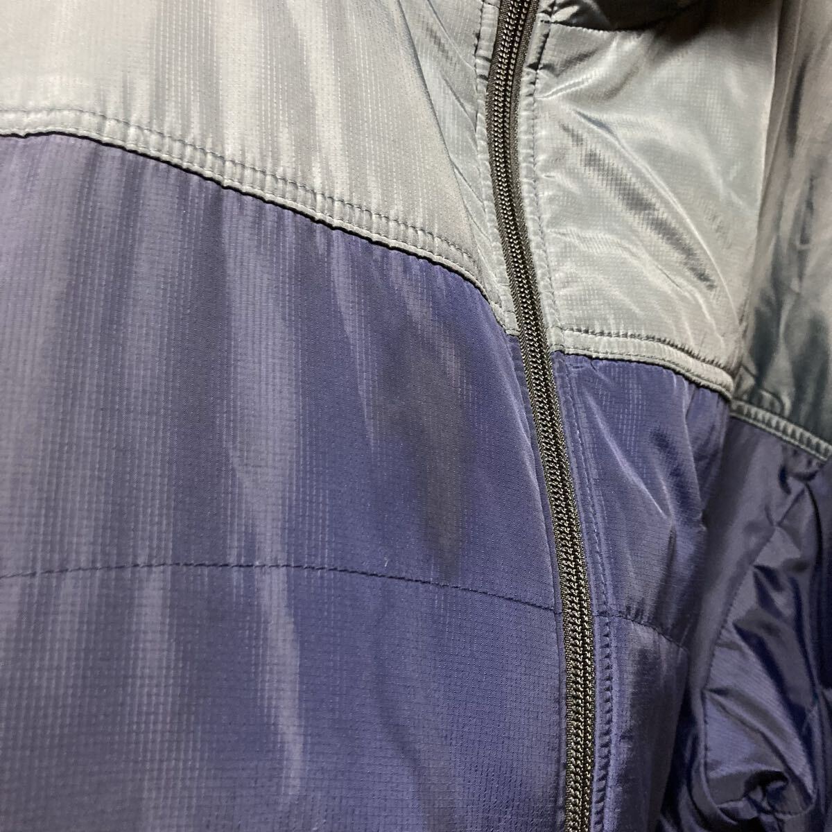 CANTERBURY OF NEW ZEALAND カンタベリー　裏フリース　ナイロンブルゾン　ジャケット　アウター　ネイビー　3Lサイズ　スタンドネック_画像3