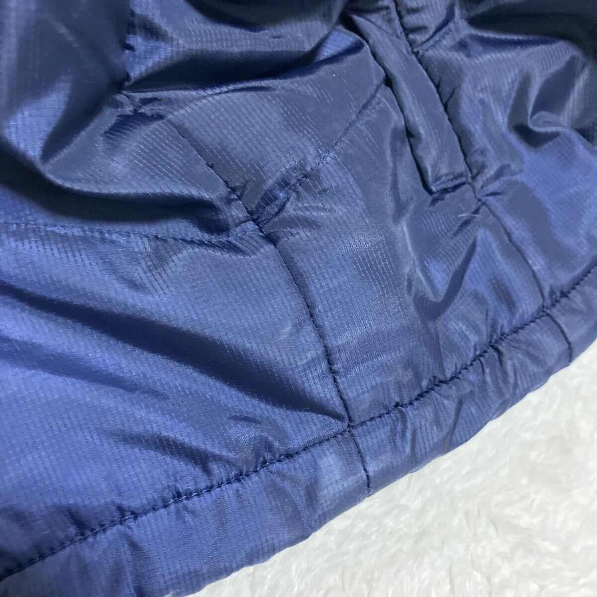 CANTERBURY OF NEW ZEALAND カンタベリー　裏フリース　ナイロンブルゾン　ジャケット　アウター　ネイビー　3Lサイズ　スタンドネック_画像10