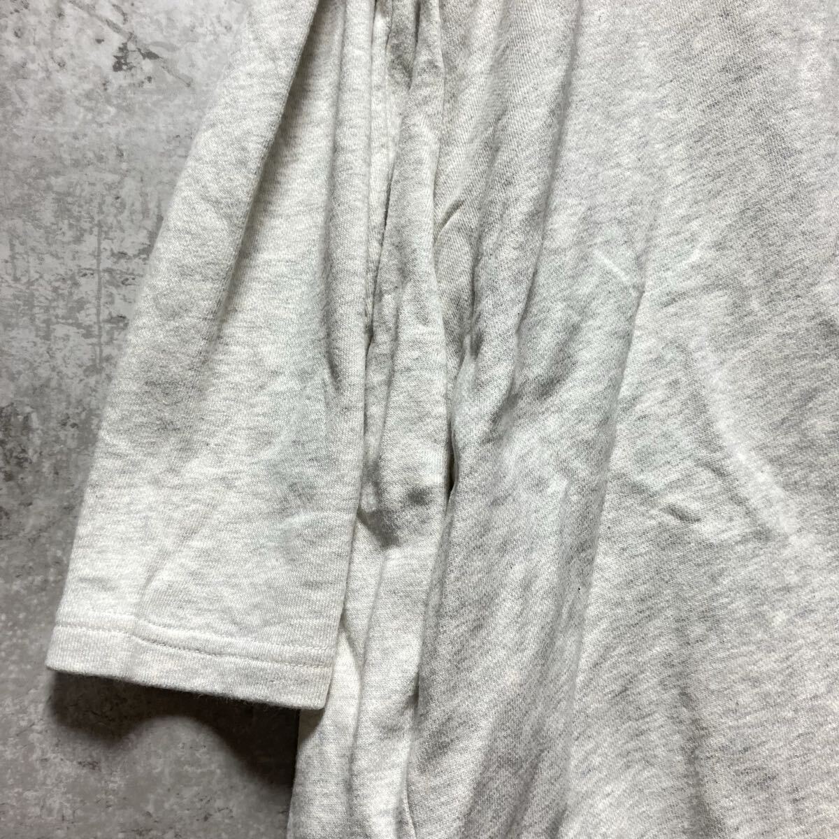 N-net ネネット スウェット フーディー ボタンレスカーディガン ガウン ショール トレーナー ロング サイズ2_画像7