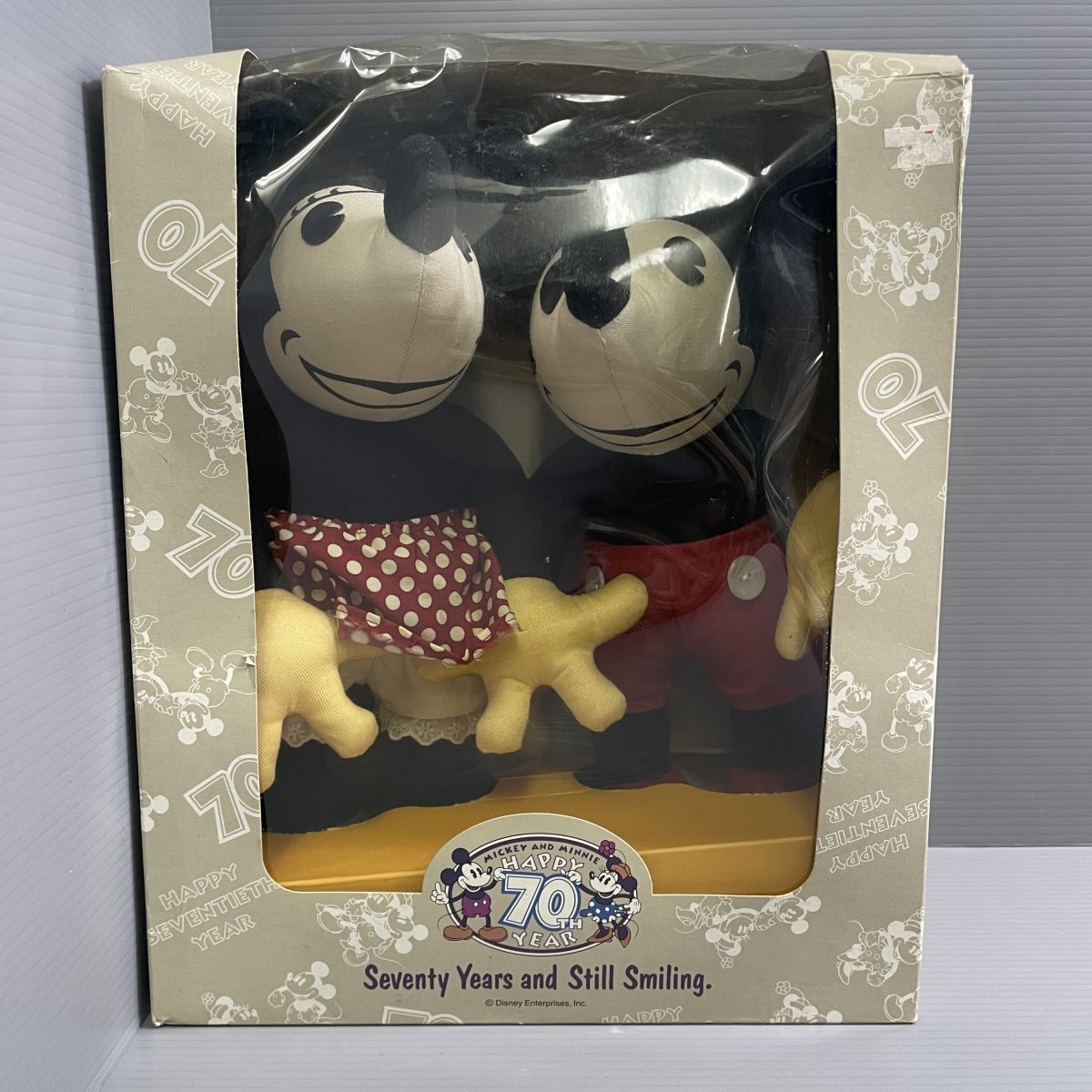 10b101【★1000円~】Disney ミッキー ミニー 70周年記念商品 ぬいぐるみ サンスター ディズニー 整理品 おもちゃ ぬいぐるみ キャラクター_画像7