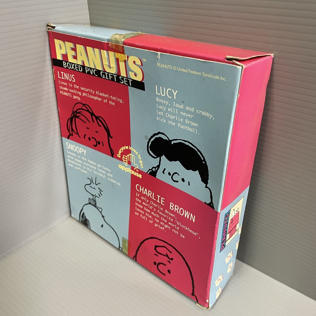 6b21[*1000 иен ~] прекрасный товар PEANUTS BOXED фигурка Peanuts Snoopy регулировка товар игрушка куклы герои Peanuts Snoopy 