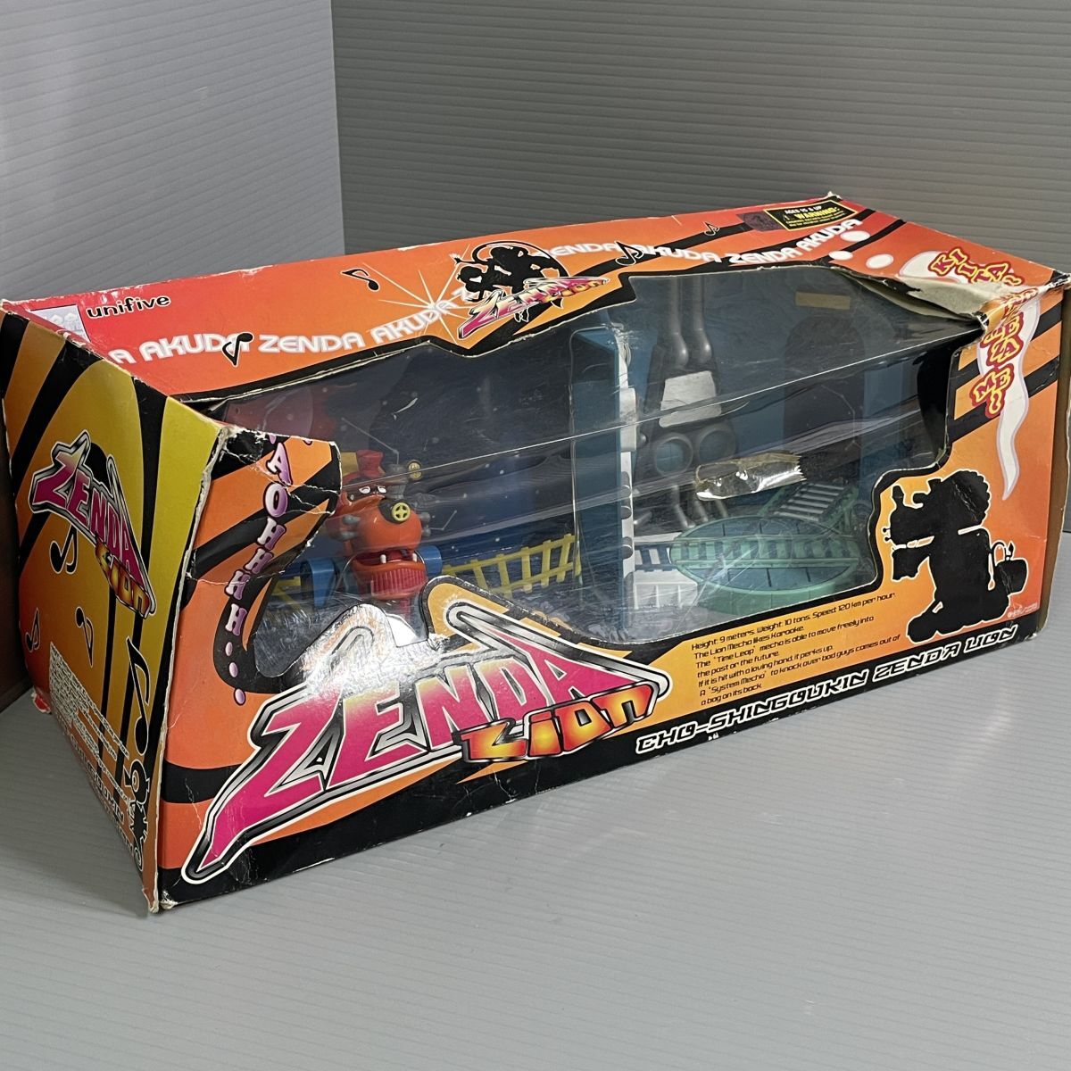 10b10[*1000 иен ~] супер подлинный сплав ZENDA LION Uni пять zenda man zenda лев Time Bokan series регулировка товар аниме товары 