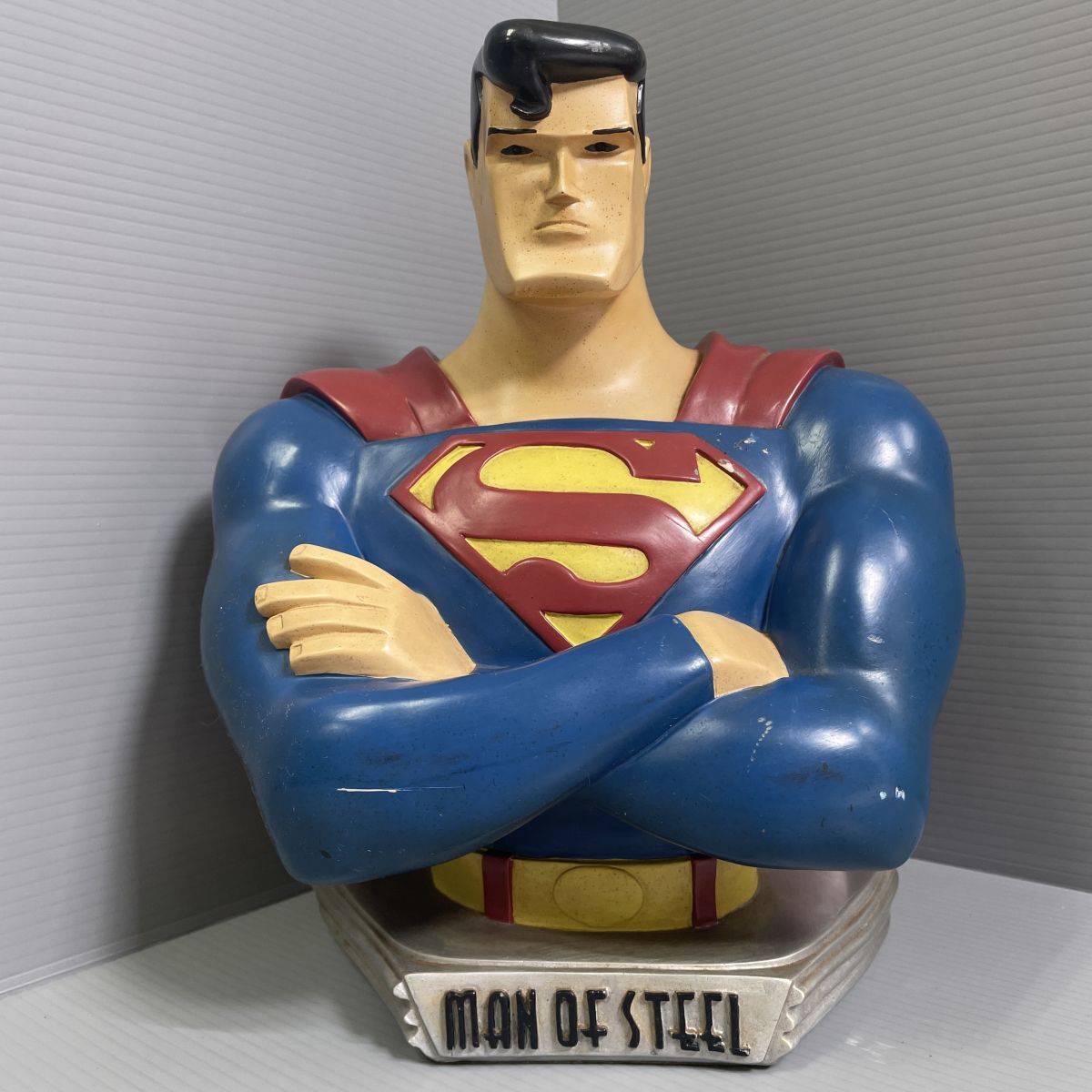 10b81[*1000 иен ~]wa-na- Brother sMAN OF STEEL. изображение регулировка товар игрушка фигурка American Comics Супермен Vintage 