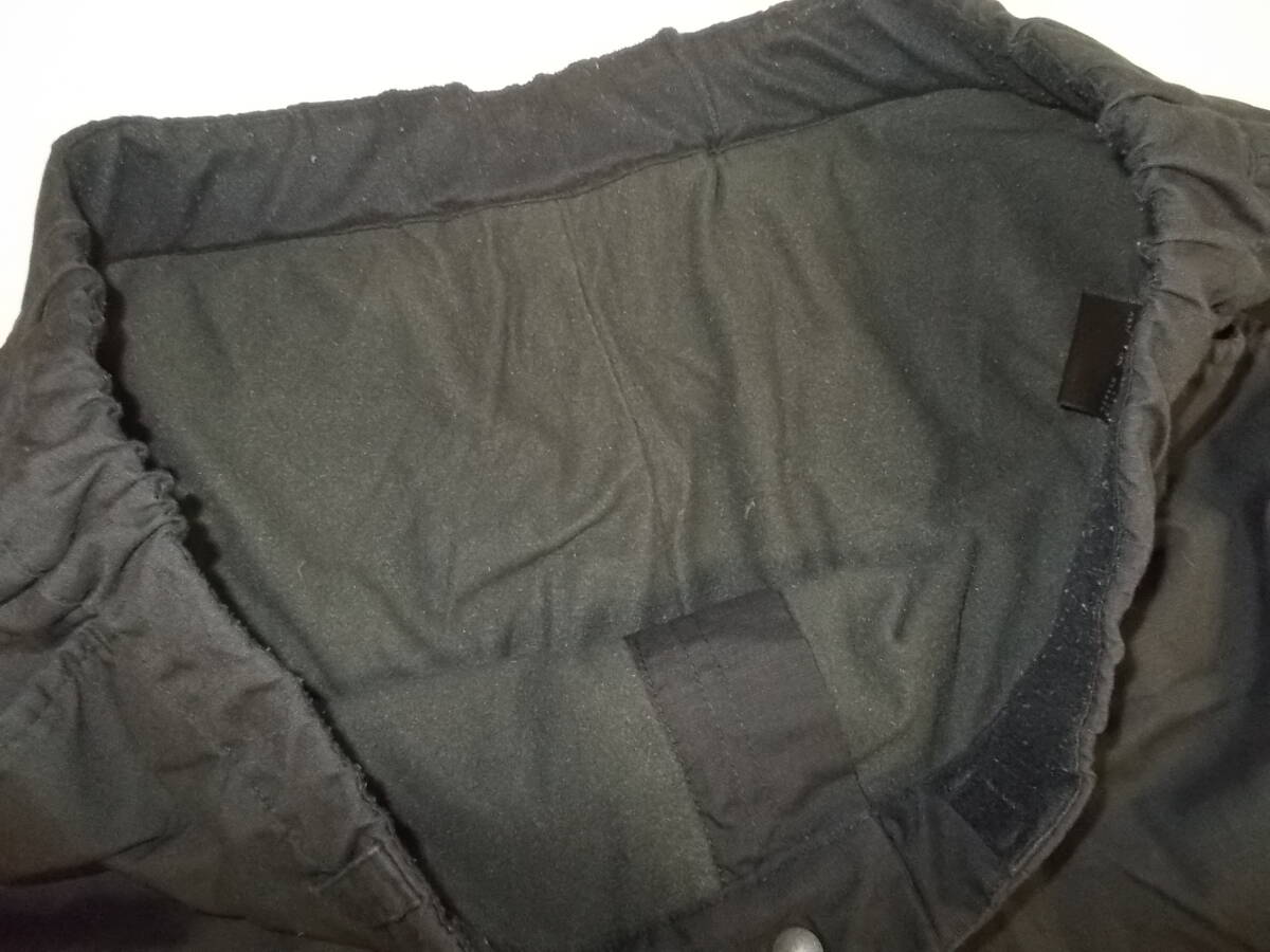 b333◆UNIQLO HEATTECH ウォームイージーパンツ◆サイズXL ブラック 321-439790 ユニクロ ヒートテック ズボン メンズ 7K_画像7