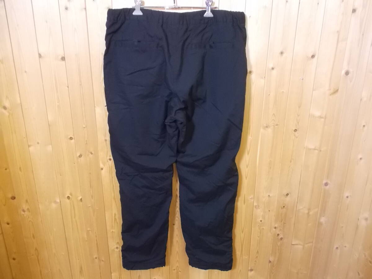 b333◆UNIQLO HEATTECH ウォームイージーパンツ◆サイズXL ブラック 321-439790 ユニクロ ヒートテック ズボン メンズ 7K_画像4
