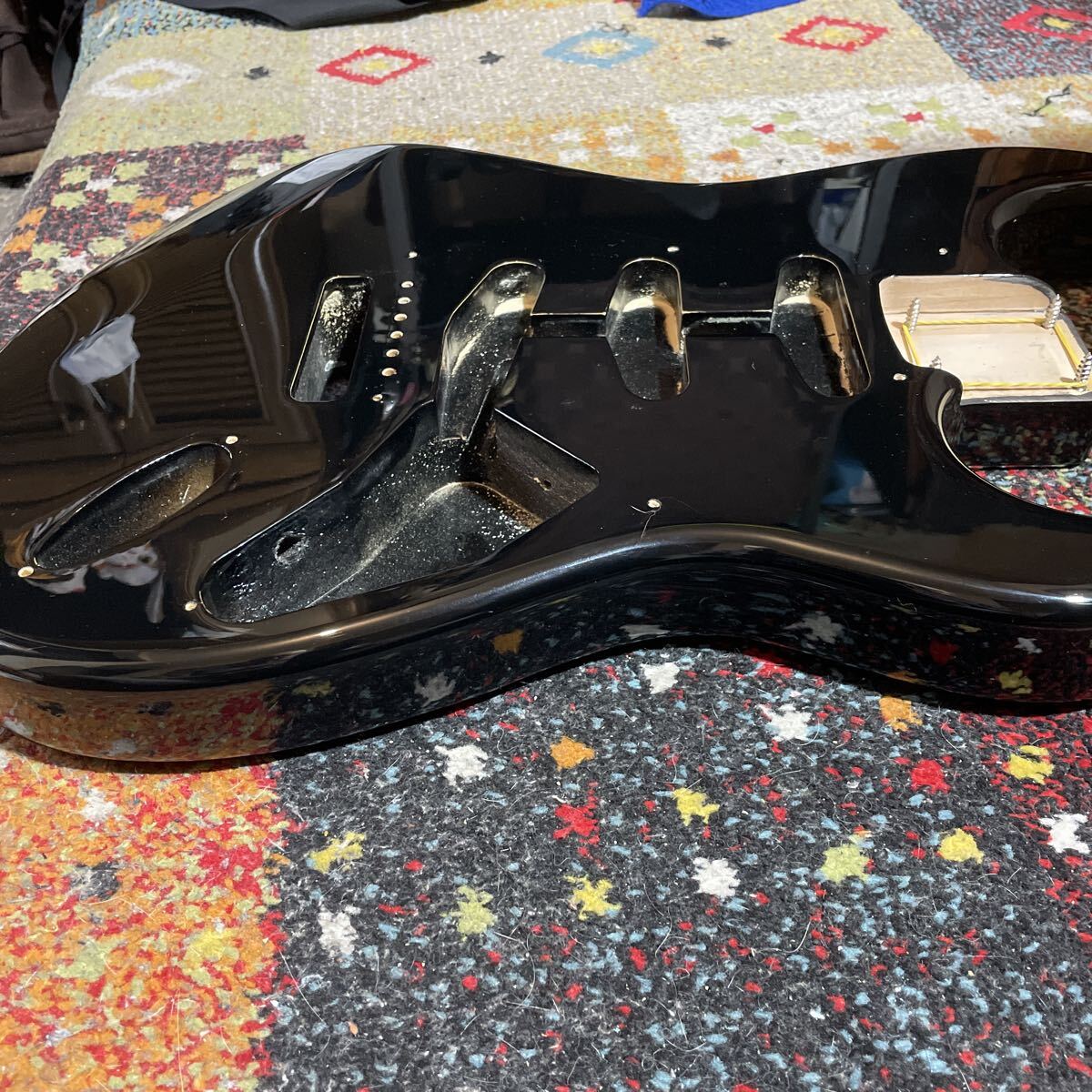 ◆Fender Japan Stratocaster ST-57 Body 綺麗フェンダージャパン ストラトキャスターボディ つや有り中古◆_画像5