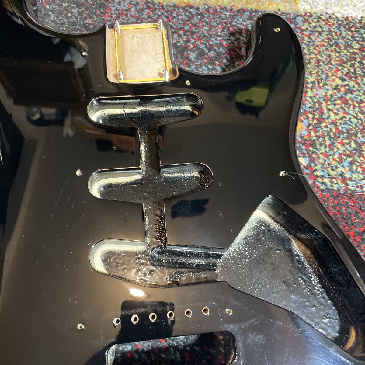 ◆Fender Japan Stratocaster ST-57 Body 綺麗フェンダージャパン ストラトキャスターボディ つや有り中古◆_画像8