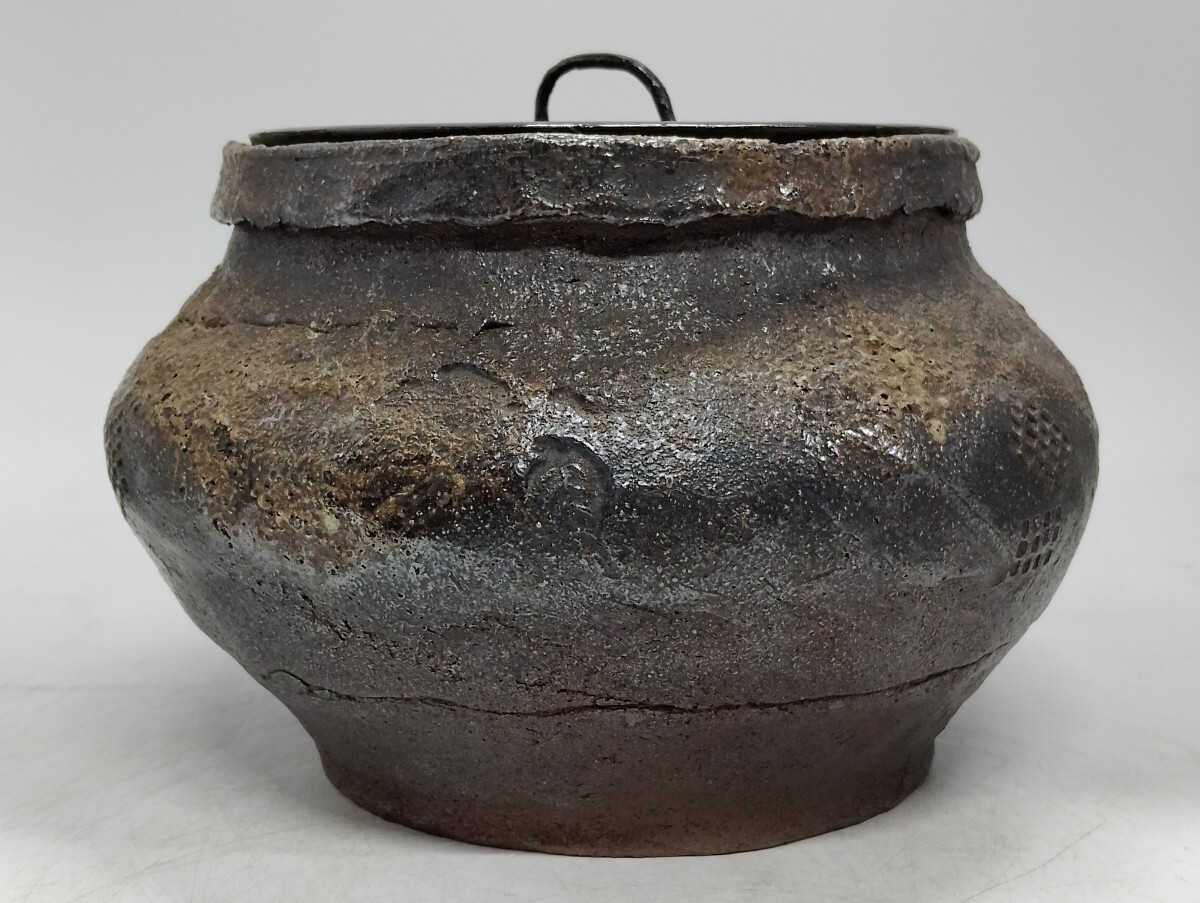 古常滑焼　平水指_画像3