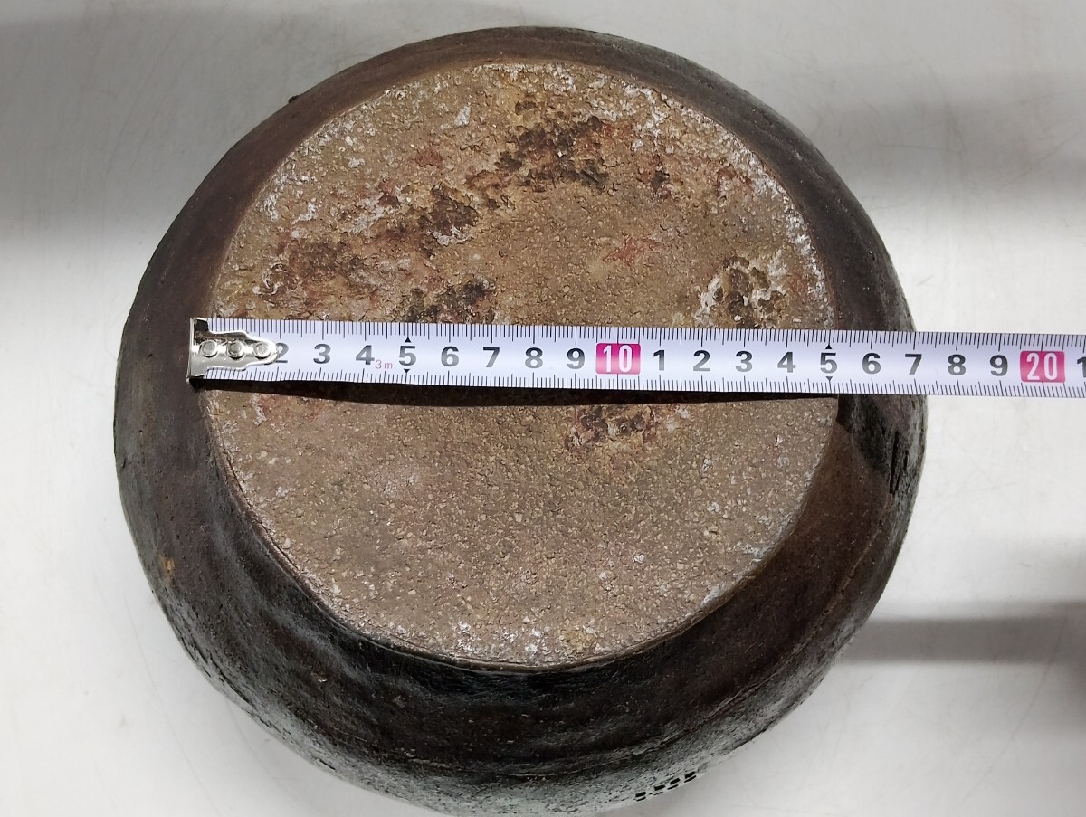 古常滑焼　平水指_画像7