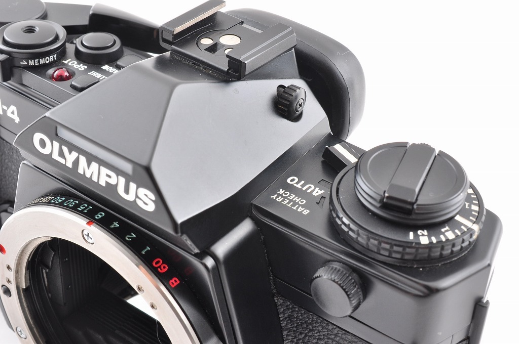 Olympus オリンパス OM-4 ブラック 35mm 一眼レフフィルムカメラ ボディのみ #1057_画像2