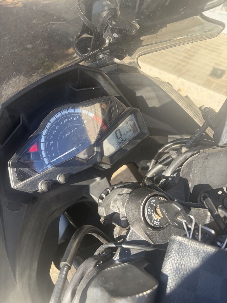 [1 иен старт ]Ninja250 exl 17 год простой полное обслуживание Kawasaki оригинальный Ninja250 специальный задний с багажником .