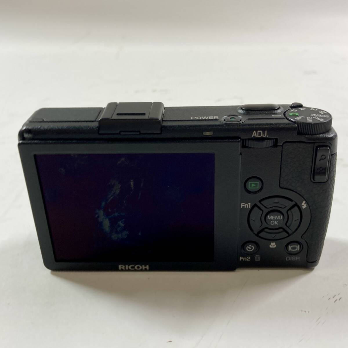 ☆ RICOH リコー ハイエンドコンパクトデジタルカメラ GR III 2424万画素 デジカメ ブラック 通電のみ ジャンク品 0.28kg_画像5