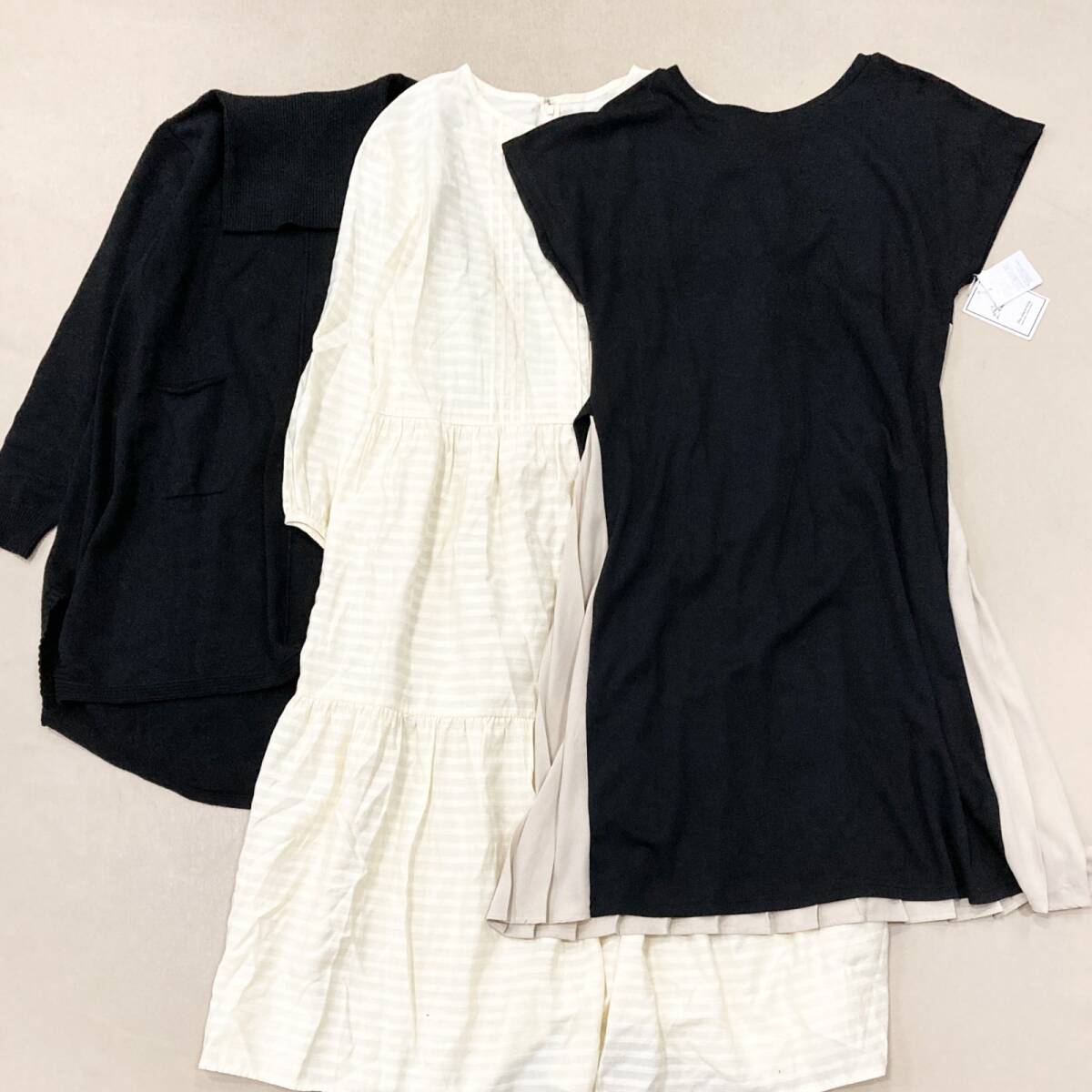 ★ 未使用 タグ付き ワンピース 19点 まとめ tocco ROPE PICNIC NATURAL BEAUTY レディース 半袖 長袖 大人 サイズMIX 卸 現状品 7.12kg_画像5