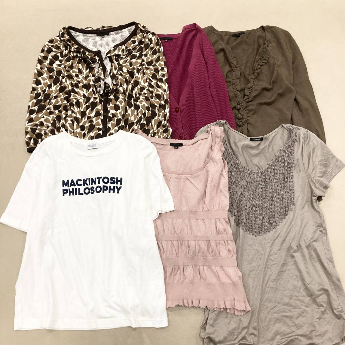 * три . association бренд 39 пункт суммировать FRAGILE MACKINTOSH PRINGLE tops низ One-piece внешний размер MIX. текущее состояние товар 7.2kg