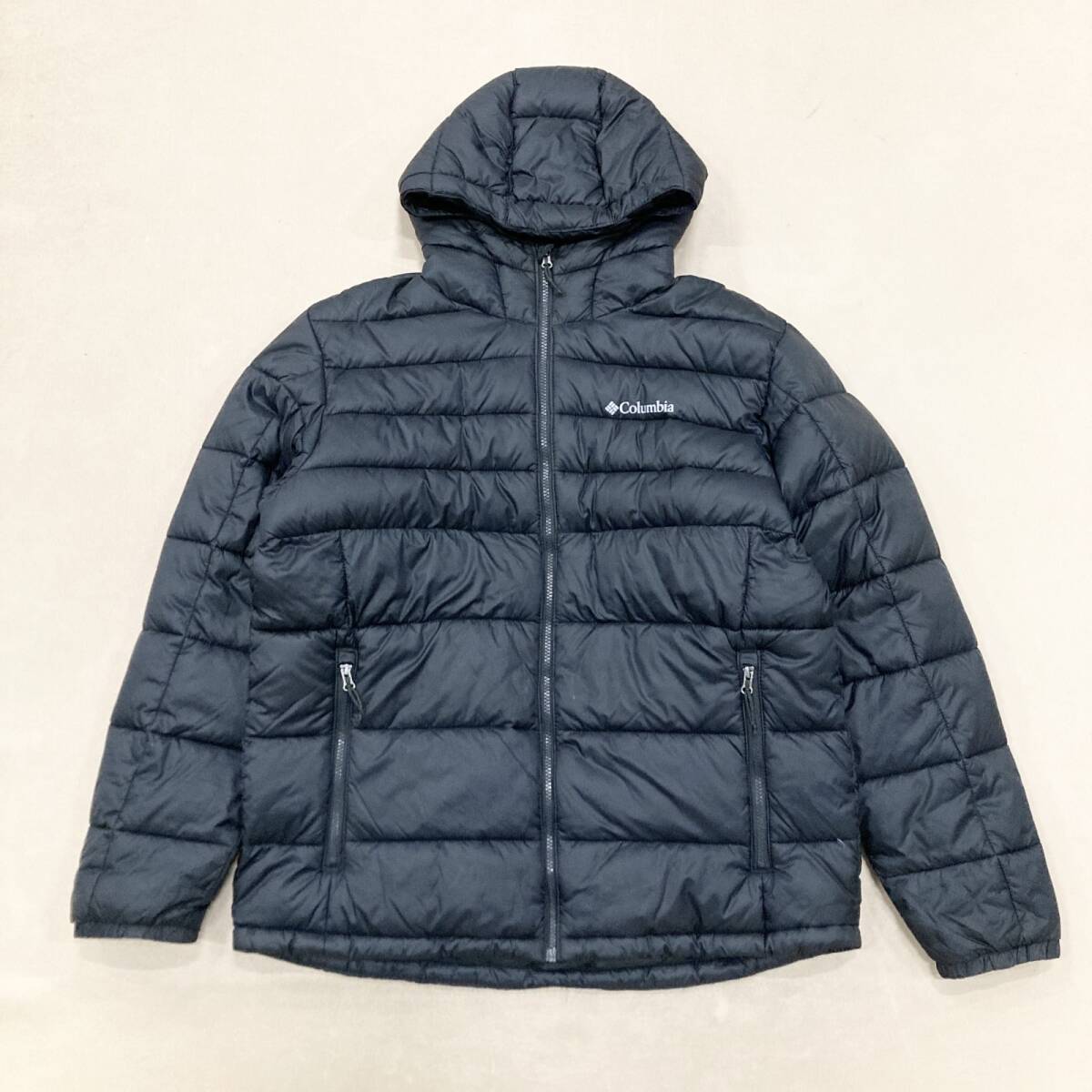 ☆ Columbia コロンビア ナイロンジャケット バックビュート フーデットジャケット アウター 224 WM6634 ブラック L メンズ 0.9kg_画像1