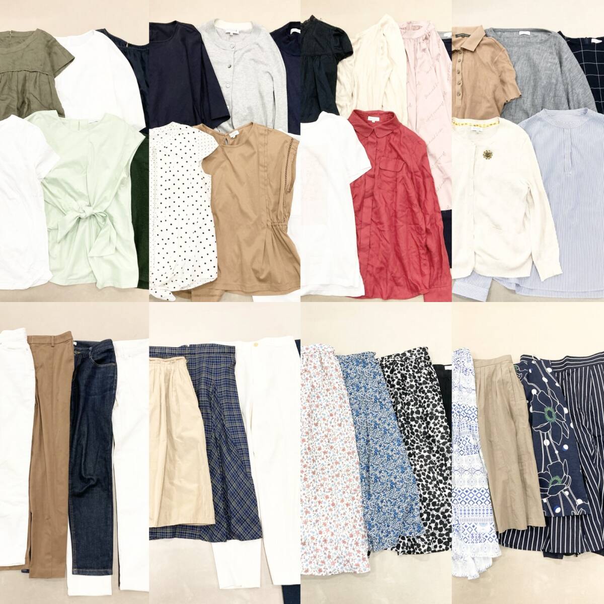 ★ Mackintosh マッキントッシュ 41点 まとめ シャツ Tシャツ トップス スカート パンツ ボトムス サイズMIX レディース 卸 現状品 8.5kg_画像1