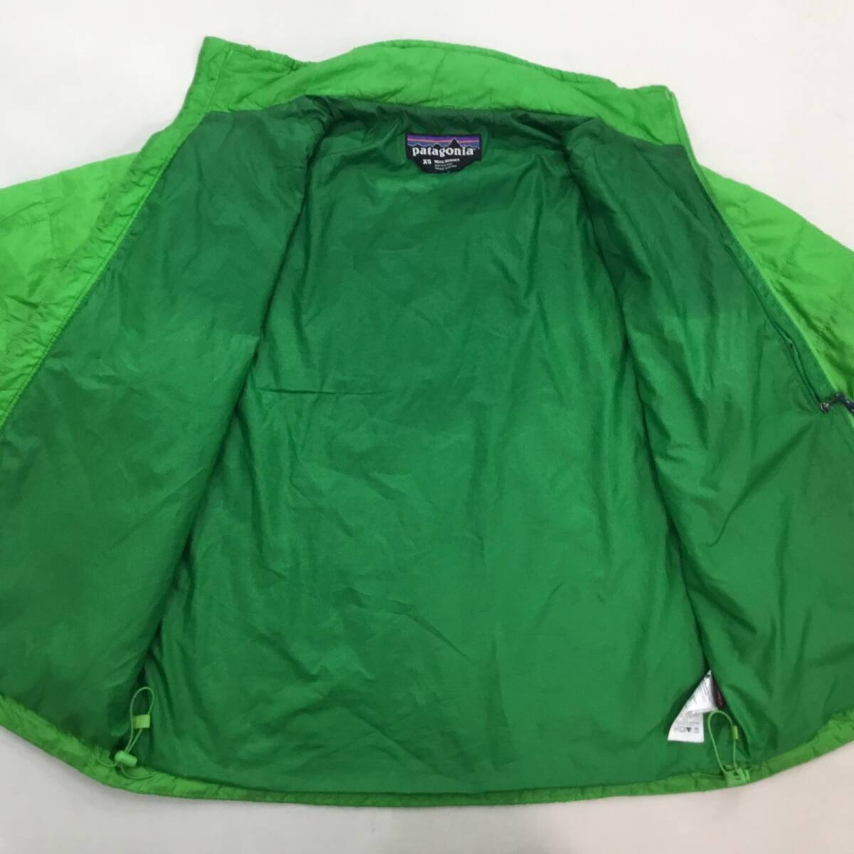 ■patagonia パタゴニア ナノパフジャケット 中綿ジャケット アウター グリーン XSサイズ メンズ 84210FA12 アウトドア 0.28kg_画像5