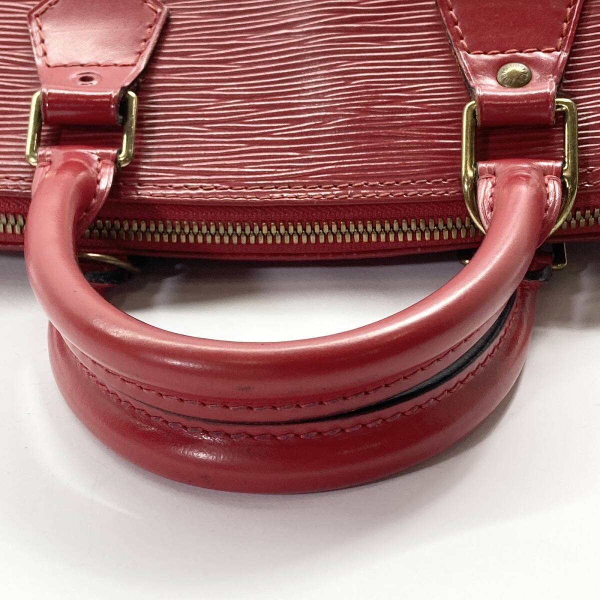 ☆ LOUIS VUITTON ルイ ヴィトン エピ アルマ バッグ ハンドバッグ 鞄 AR1905 レッド 現状品 0.6kg_画像4