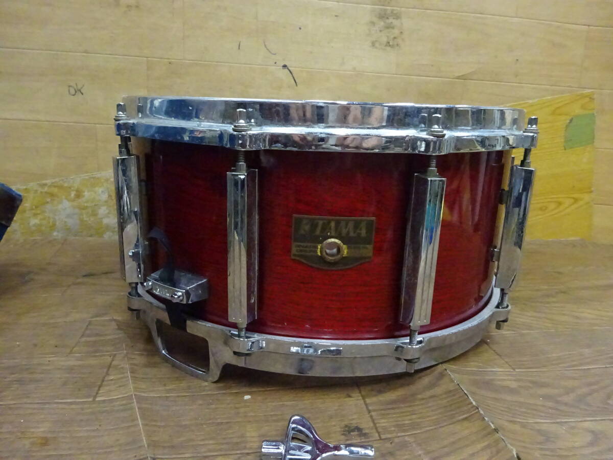2035、TAMA　SNAREDRUM　赤色　ケース入り　前橋市から_画像3