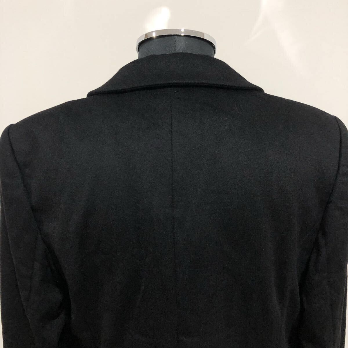 日本製 FUJI KEORI 藤井毛織 カシミア 100% コート ジャケット カシミアコート size: 11 ■1118KH①_画像6