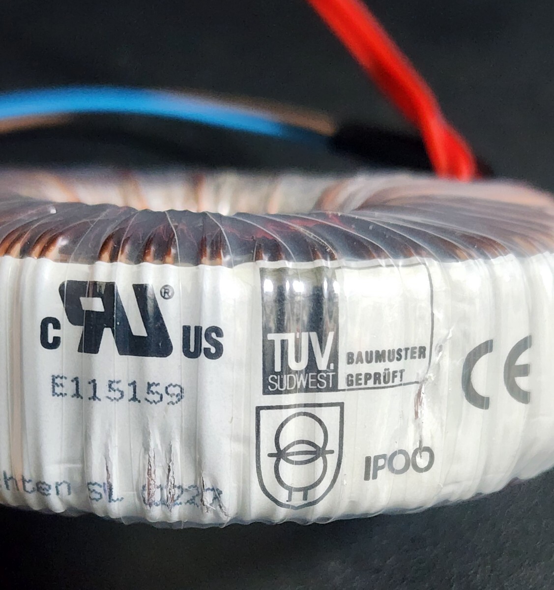 Toroid トロイダルトランス E115159 r230V 50Hz トロイダルトランス_画像2