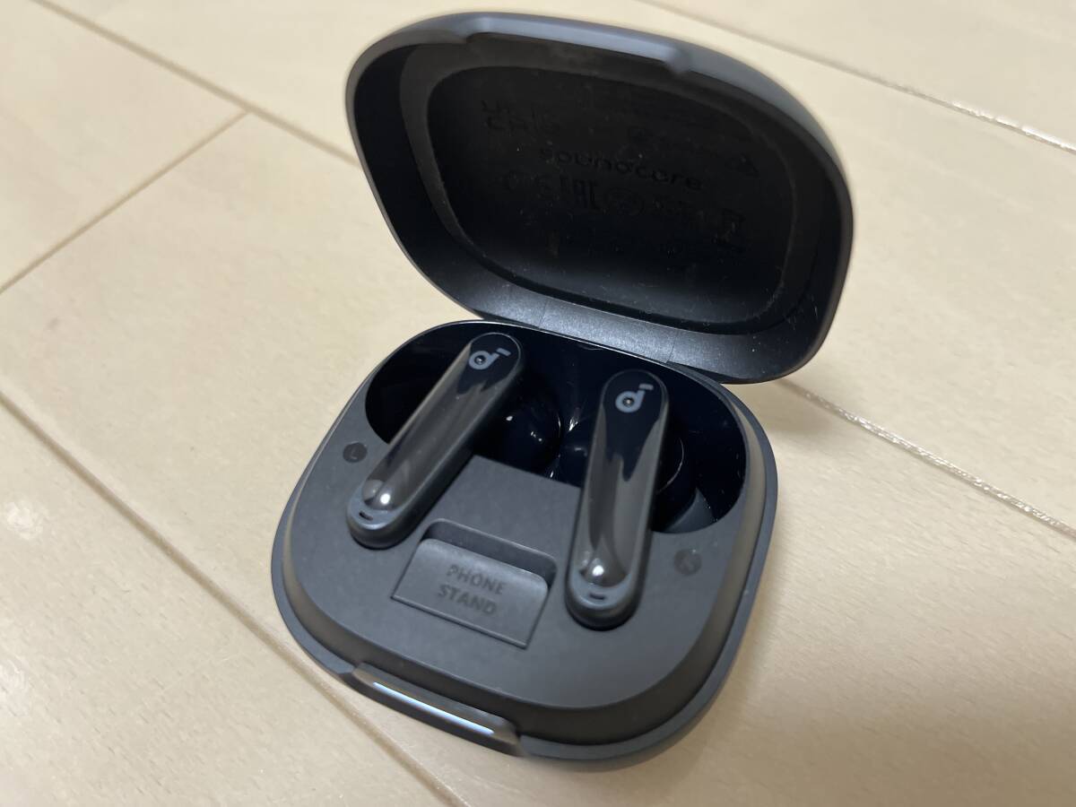 Anker Soundcore P40i (Bluetooth 5.3) ブラック イヤフォン 中古美品 送料無料_画像1