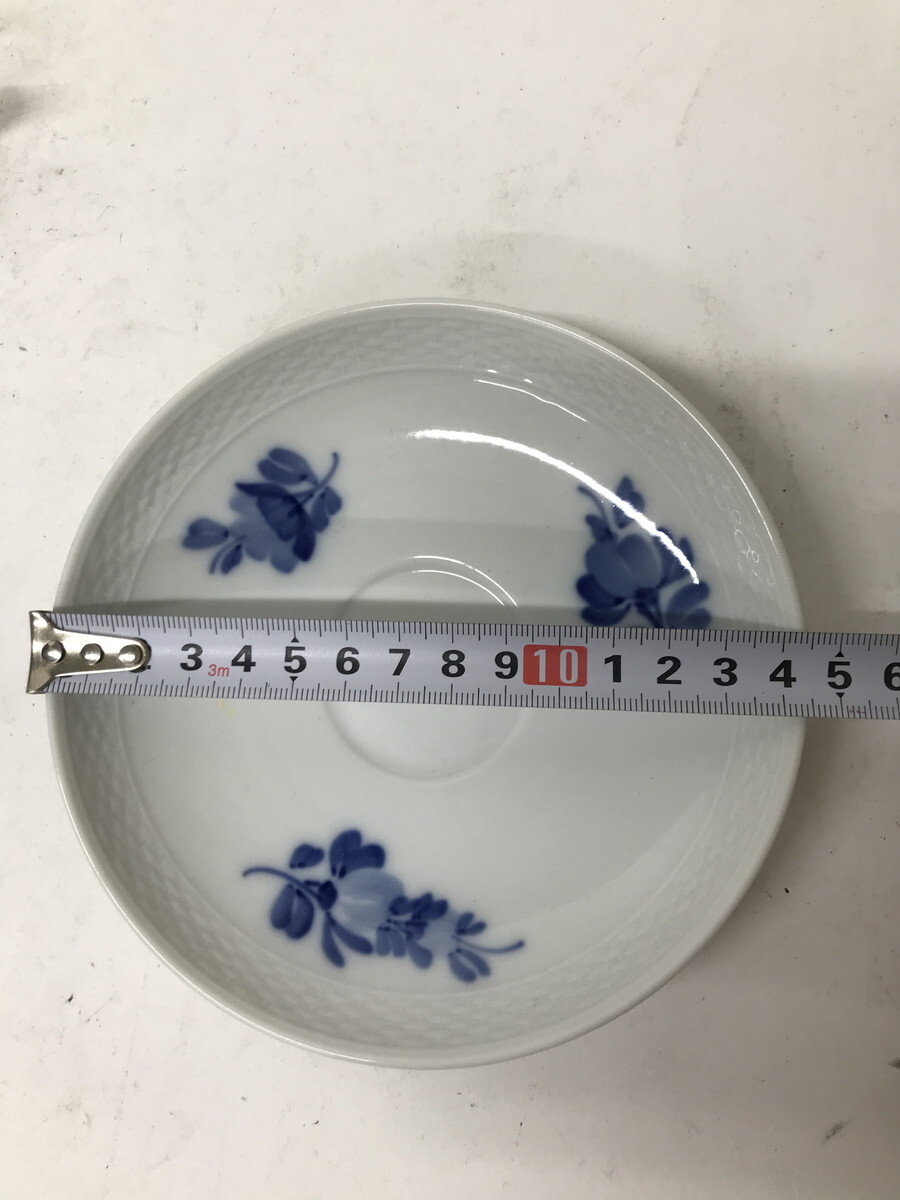 11.409 ^ Royal Copenhagen чайная чашка & блюдце цветочный принт Junk 