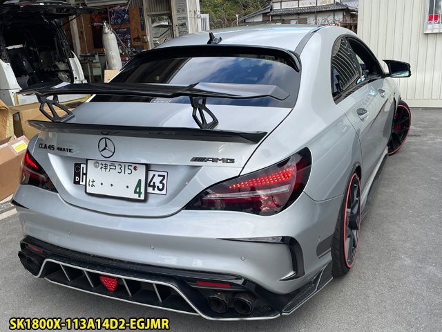 CLA W117 メルセデスベンツ 2014~2019 デジタルＬＥＤテールランプ　CLA180 CLA250 CLA45 AMG C117/X117バタフライ純正テールに前期・後期_画像3