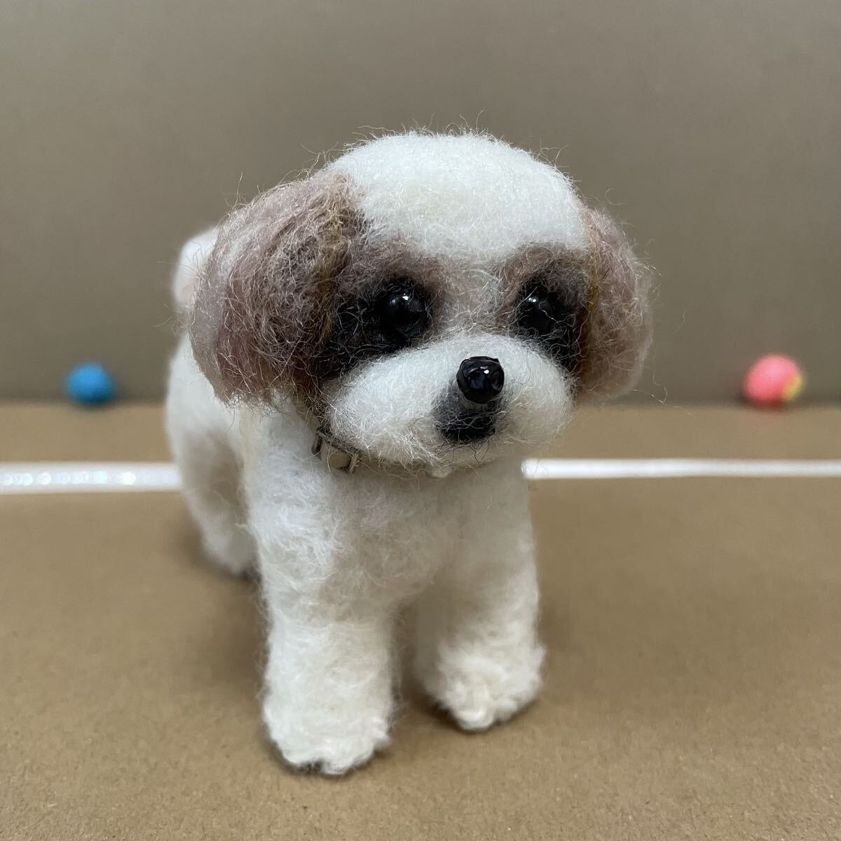 611シーズー犬・羊毛フェルト_画像2