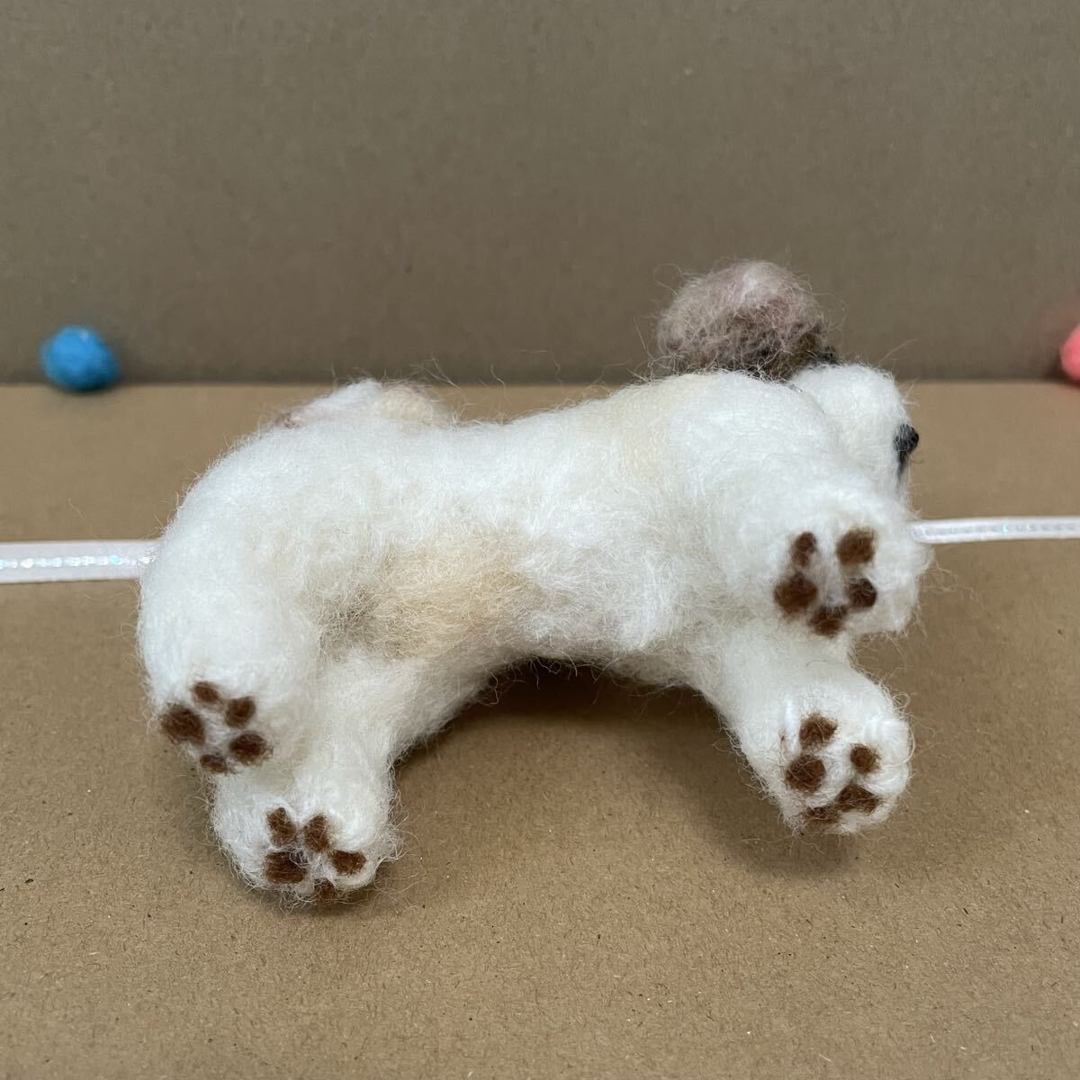 611シーズー犬・羊毛フェルト_画像4