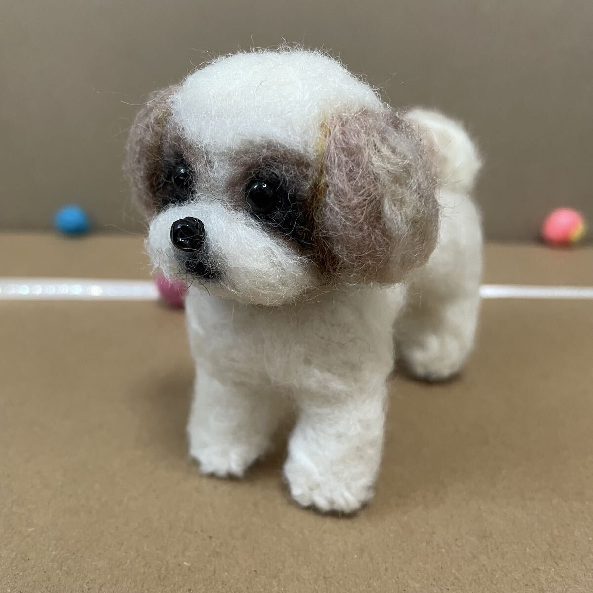 611シーズー犬・羊毛フェルト_画像7