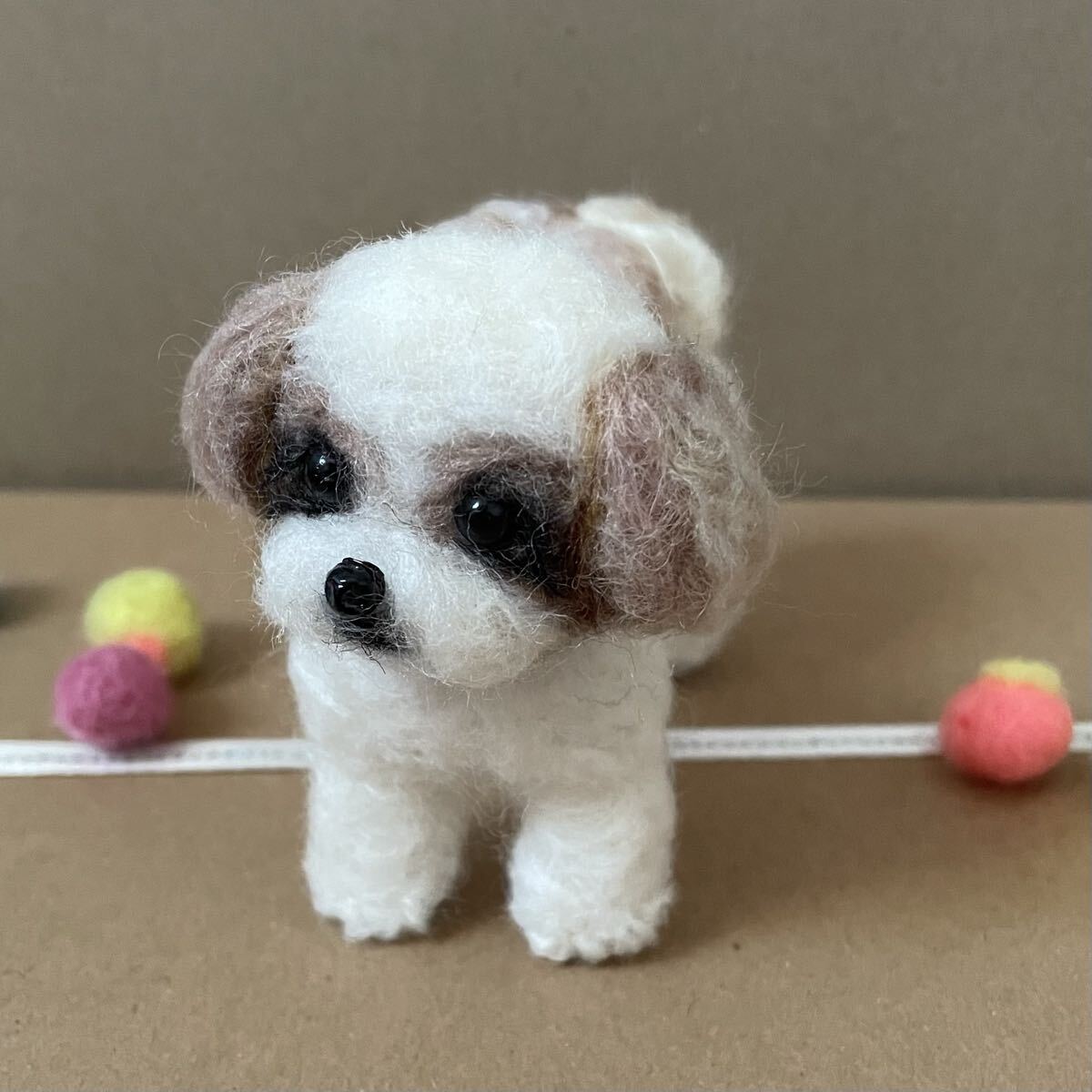 611シーズー犬・羊毛フェルト_画像8