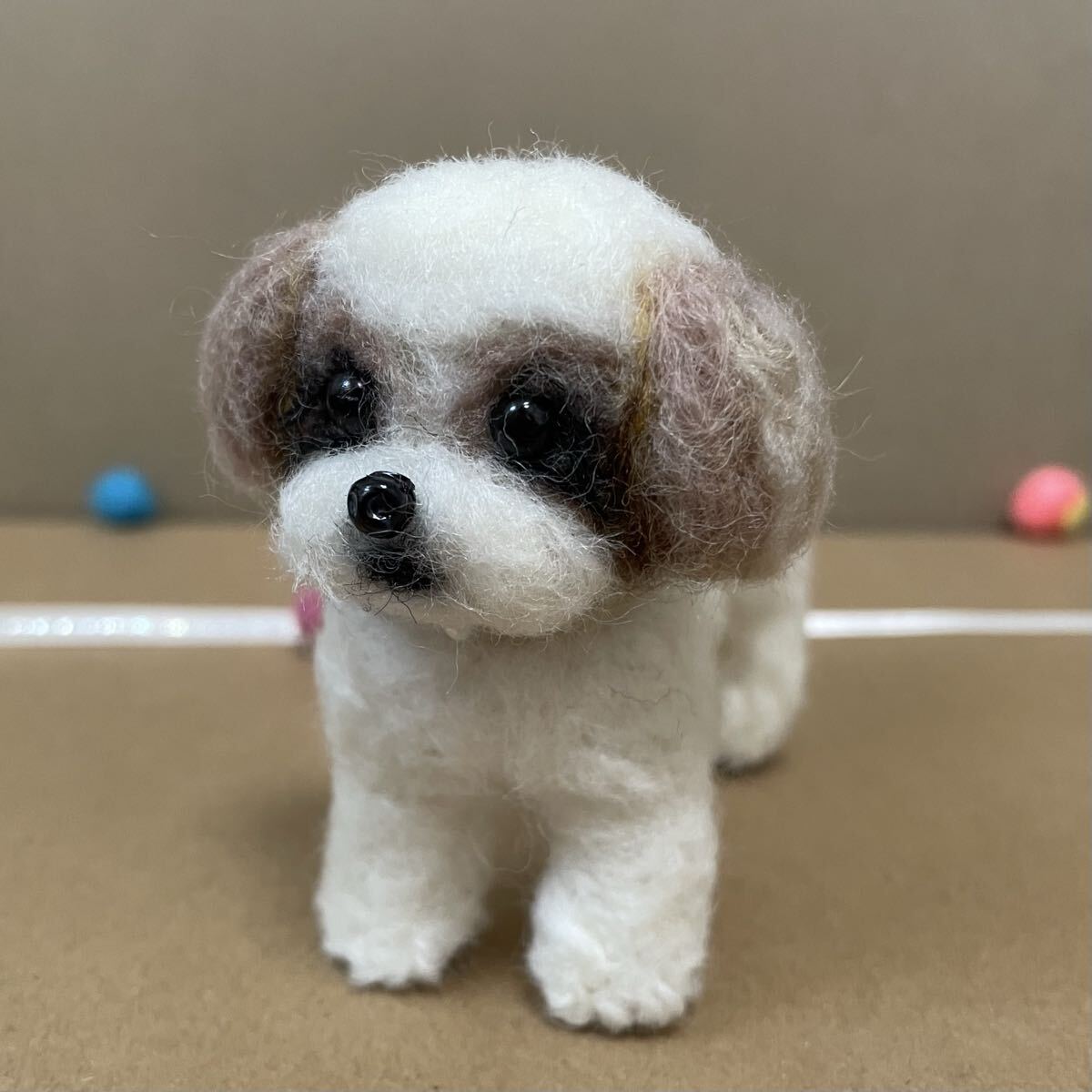 611シーズー犬・羊毛フェルト_画像9