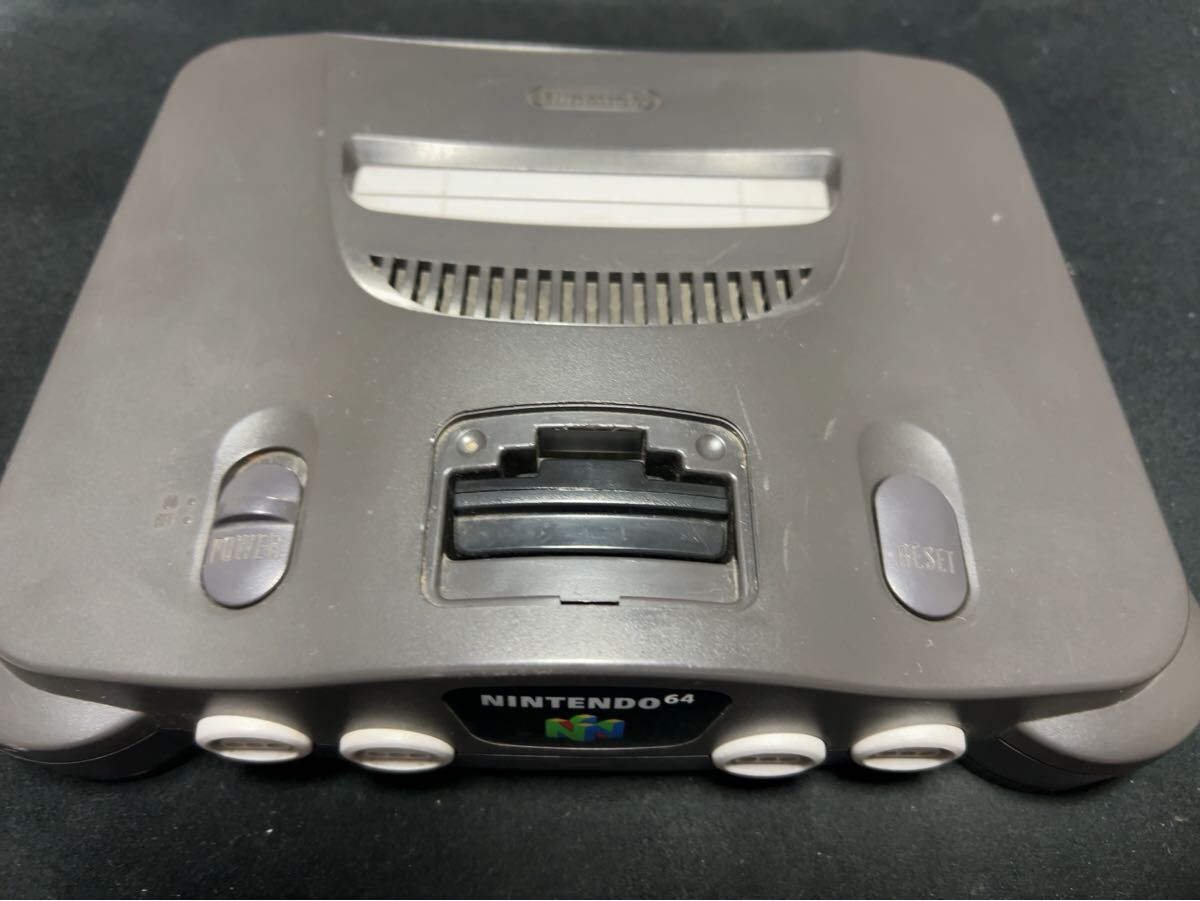 動作品　任天堂64 本体　現状品 整理放出！ジャンク 50_画像1