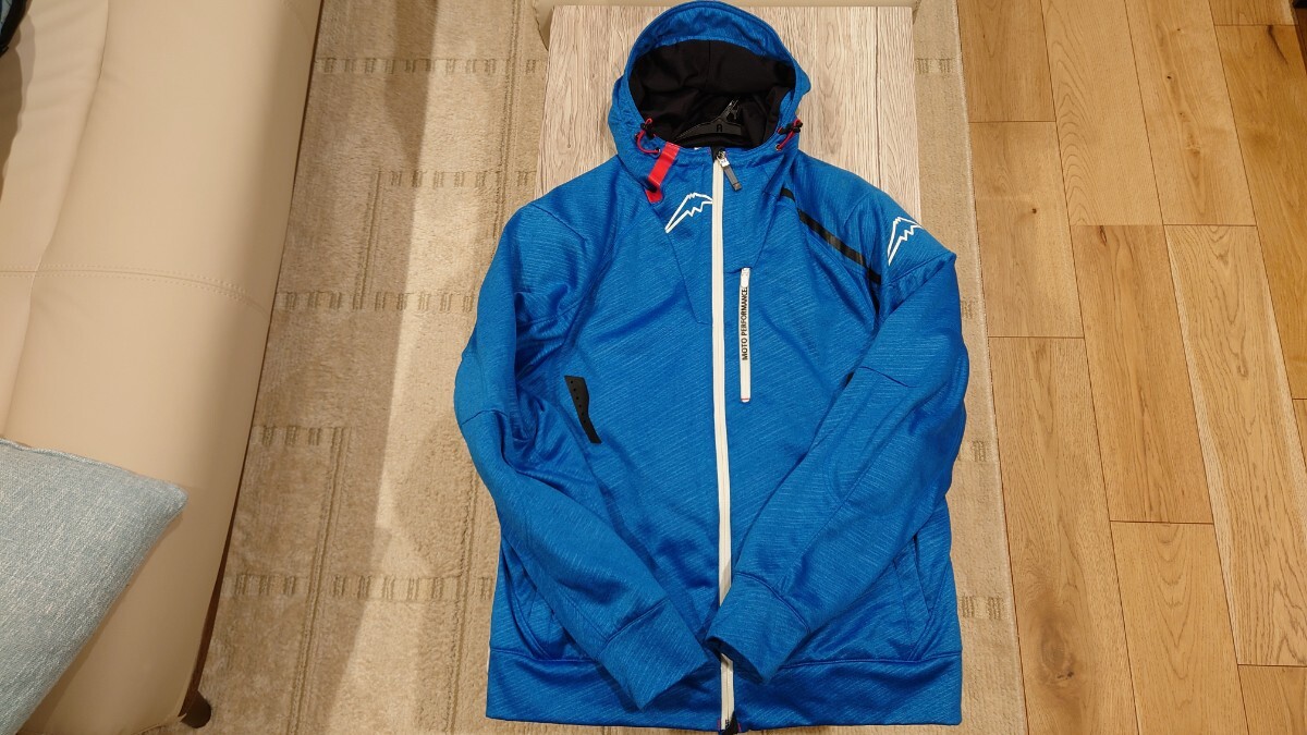 KUSHITANI クシタニ ブルー パーカー美品_画像1