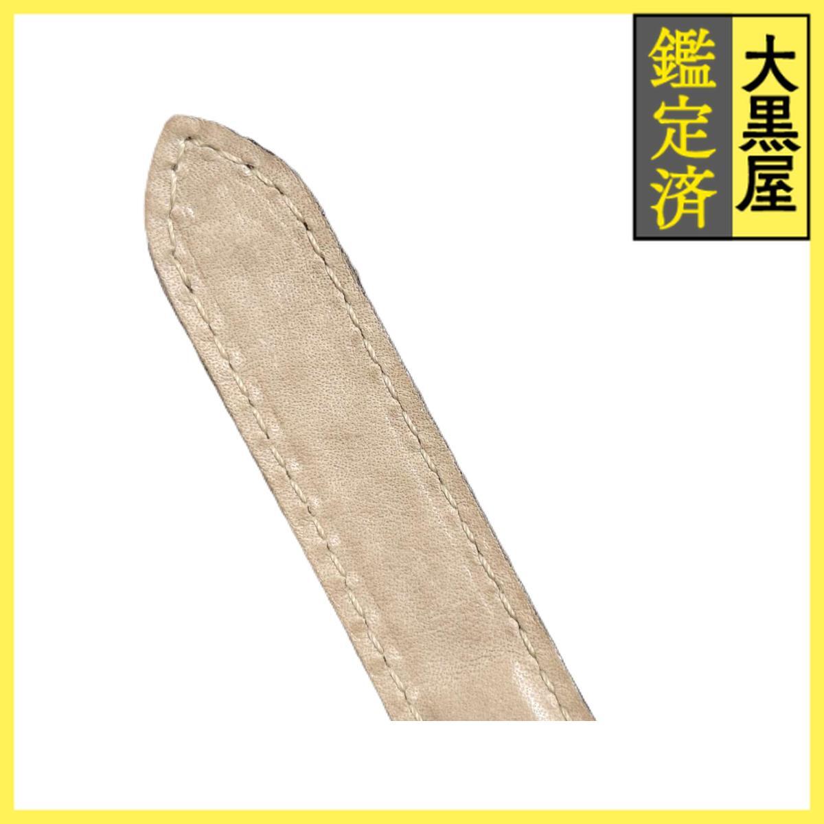 Cartier カルティエ タンク バスキュラント W1016830 SS/カワ グレー 女性用/Ladies watches_画像7