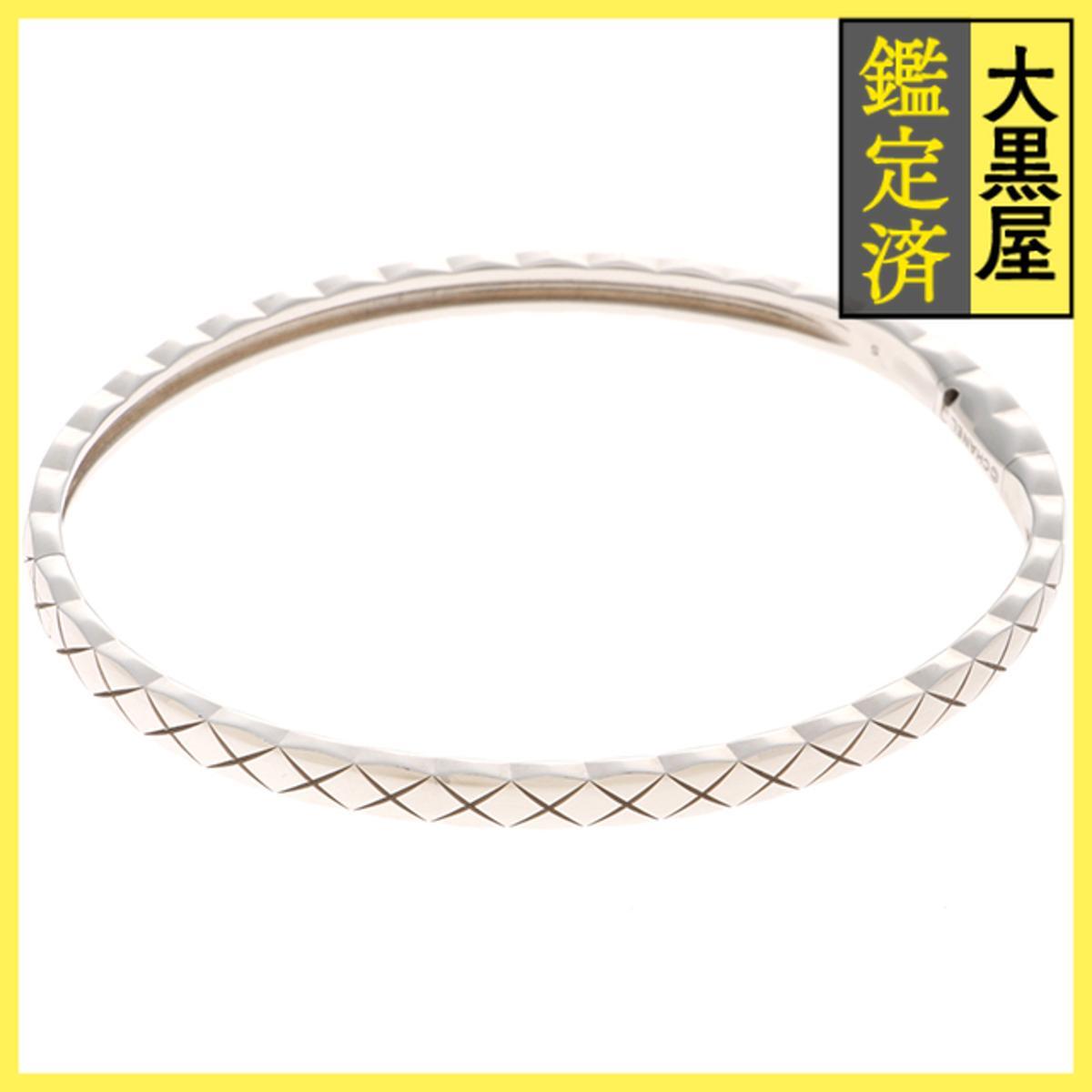 CHANEL　シャネル　ココクラッシュ　ブレスレット　K18ホワイトゴールド　約15.9g　2120000344473_画像1