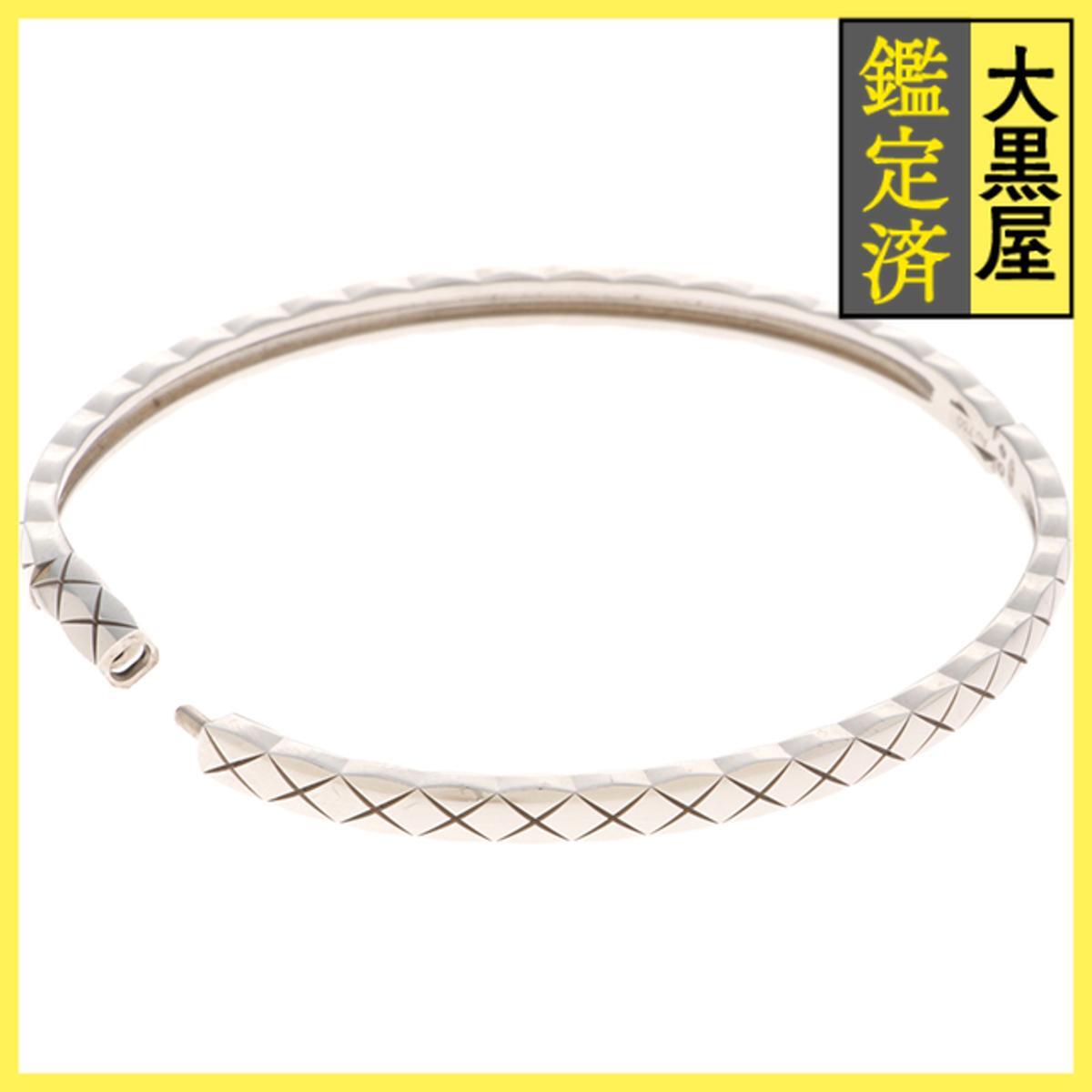 CHANEL　シャネル　ココクラッシュ　ブレスレット　K18ホワイトゴールド　約15.9g　2120000344473_画像3