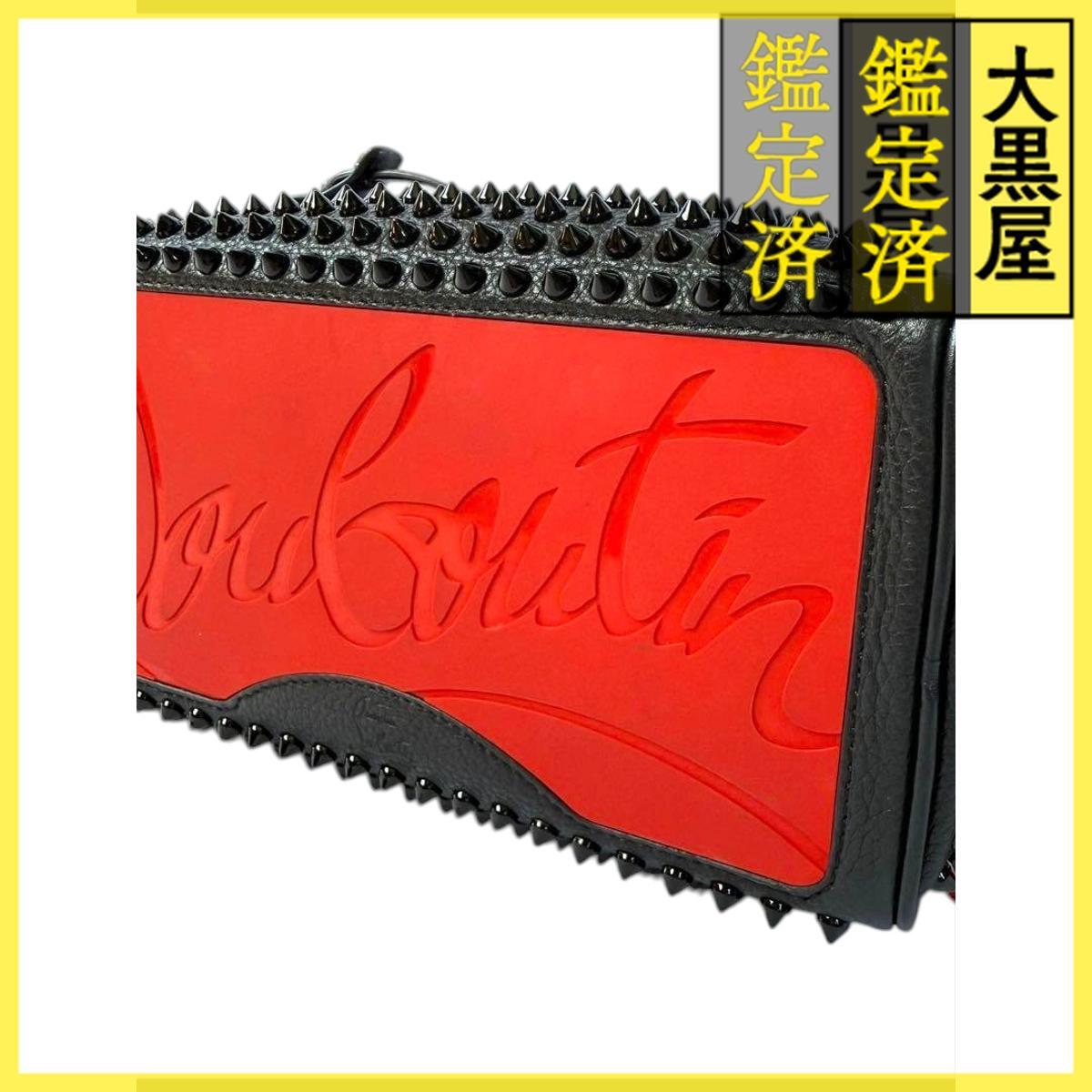  не использовался класс Christian Louboutin blaster ручная сумочка кожа заклепки 