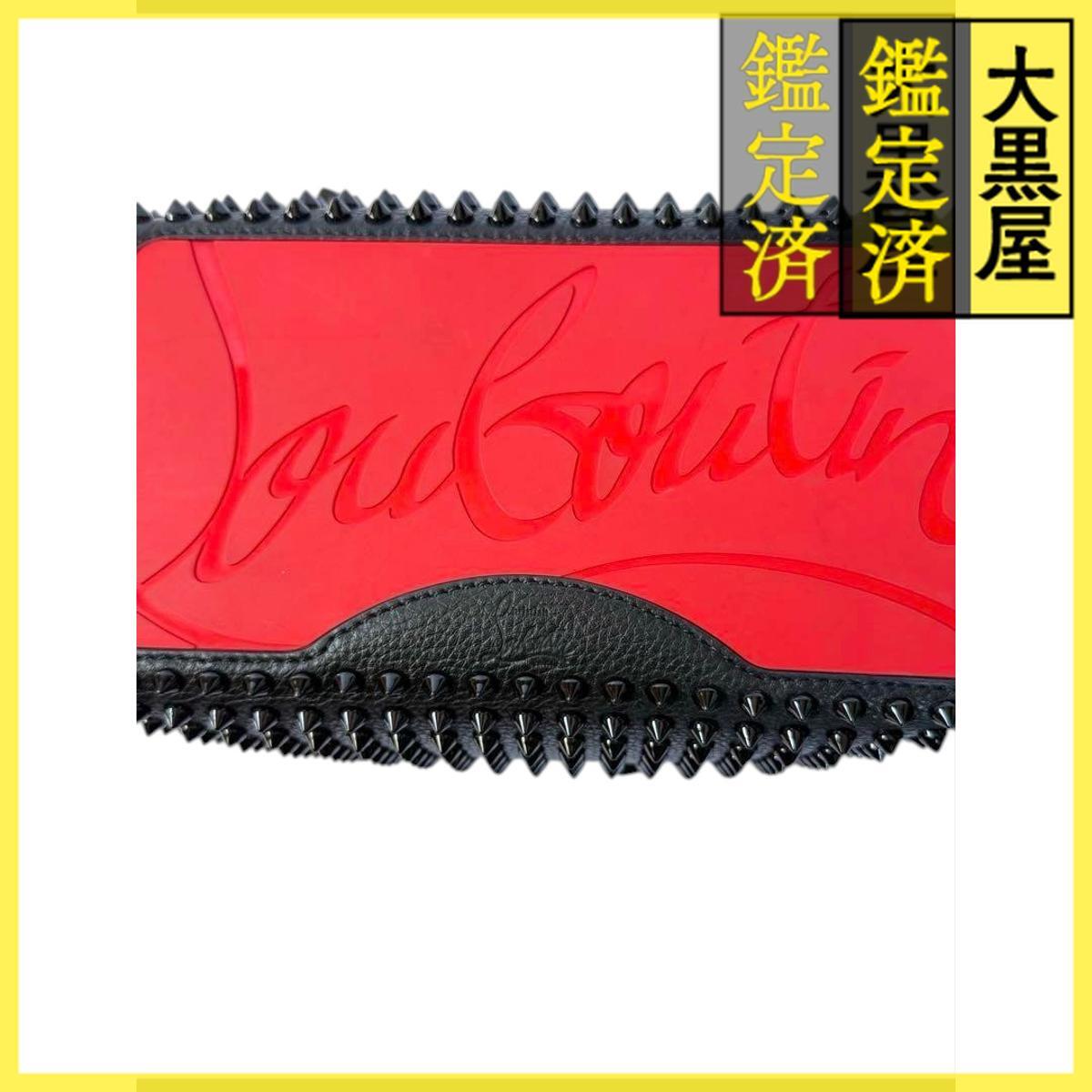  не использовался класс Christian Louboutin blaster ручная сумочка кожа заклепки 