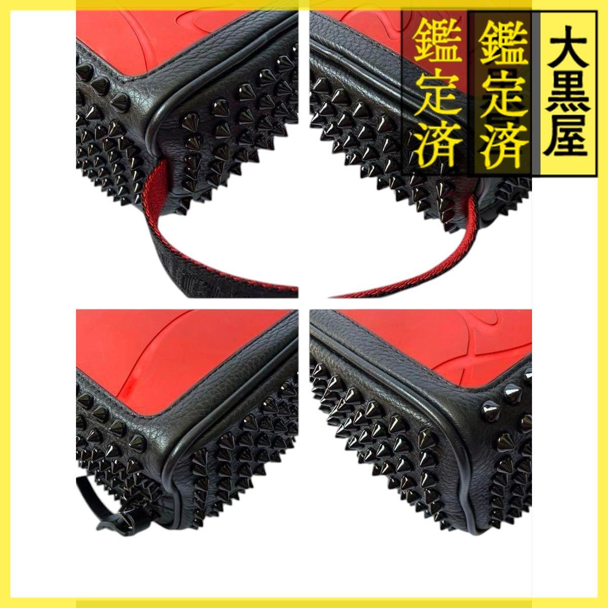  не использовался класс Christian Louboutin blaster ручная сумочка кожа заклепки 