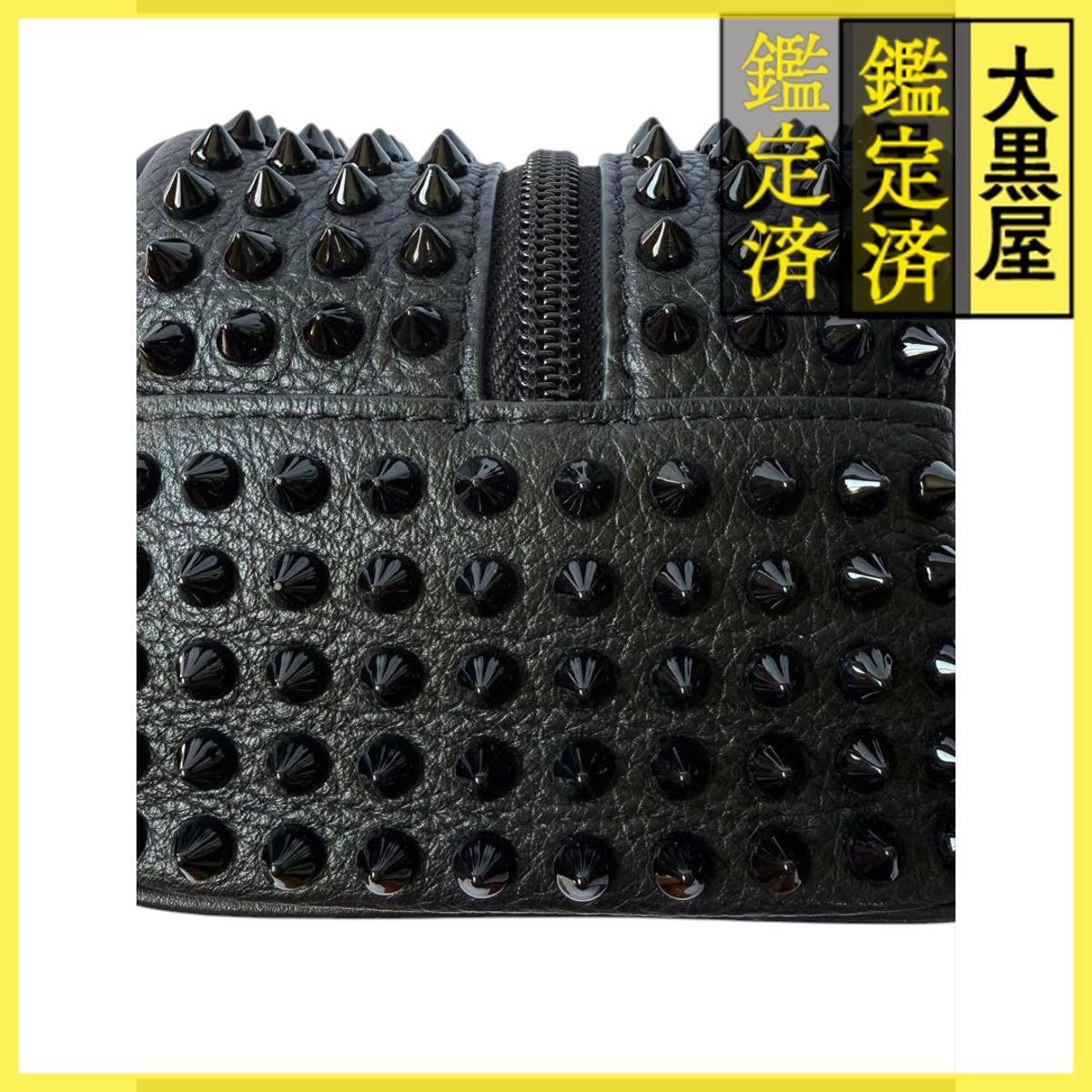  не использовался класс Christian Louboutin blaster ручная сумочка кожа заклепки 