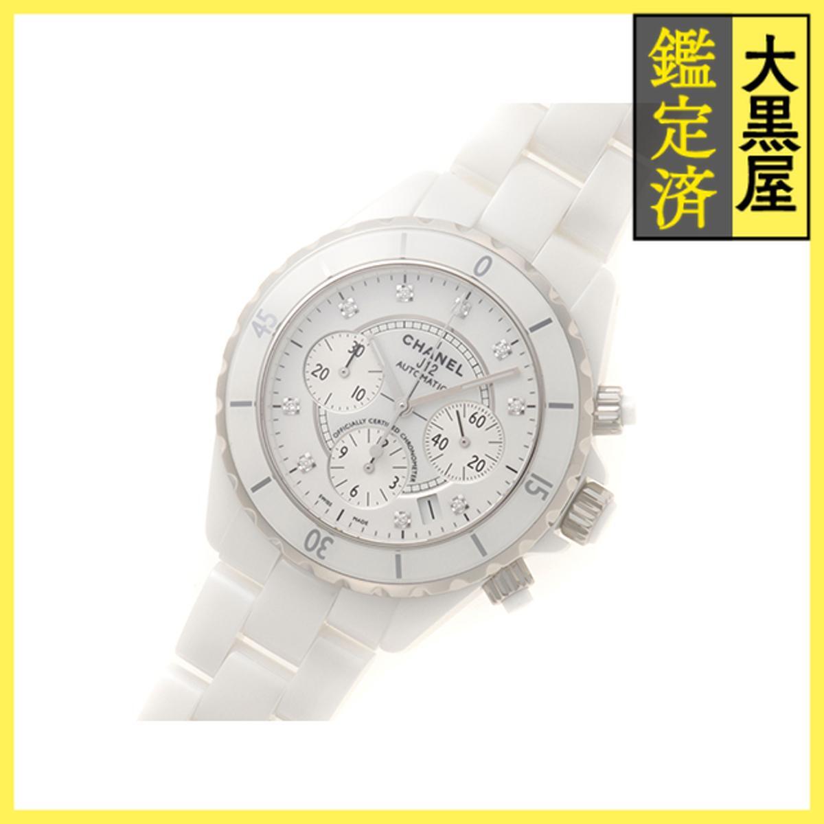 Chanel シャネル J12 H2009 CE/SS 自動 ホワイト9PD 男女兼用/Unisex watches_画像2