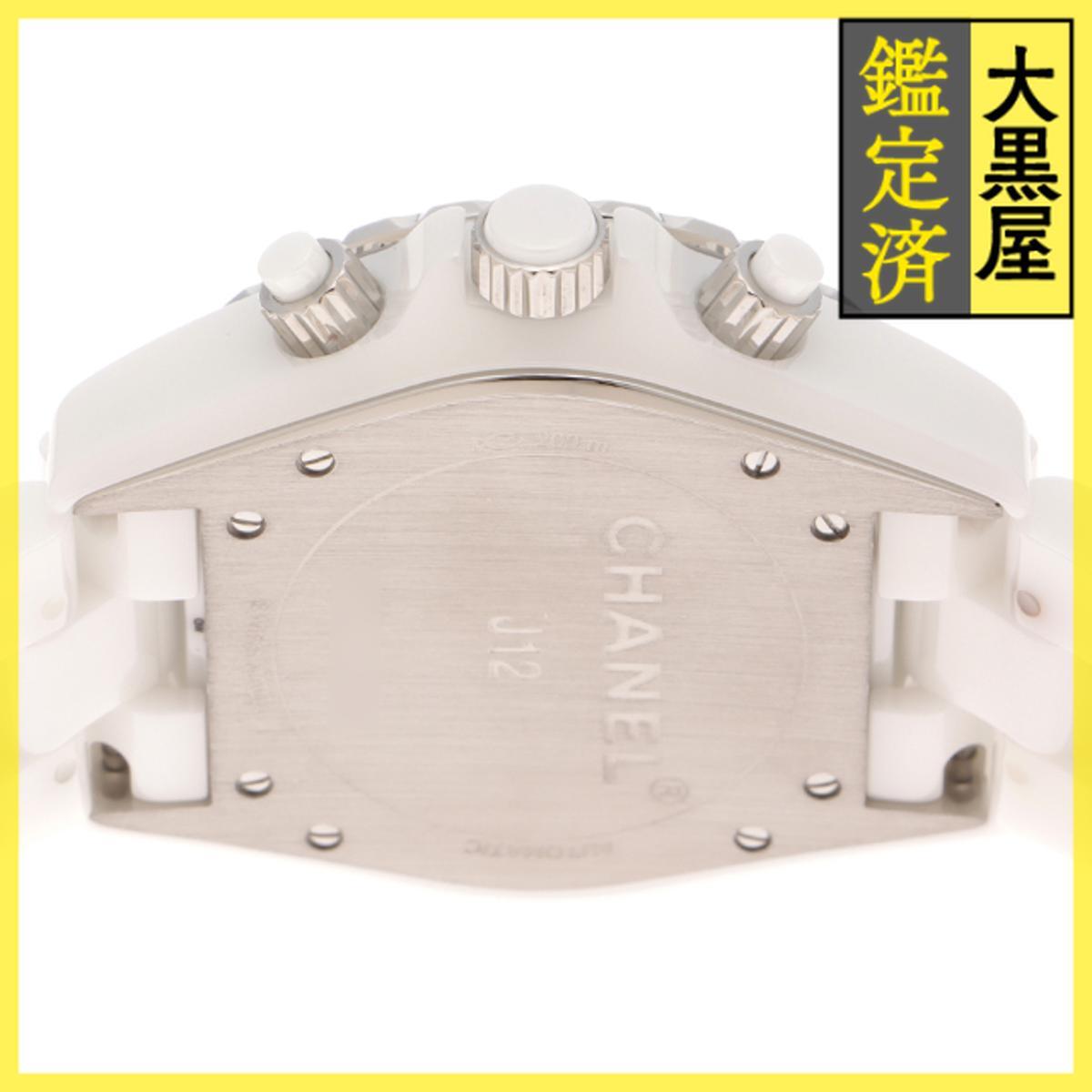 Chanel シャネル J12 H2009 CE/SS 自動 ホワイト9PD 男女兼用/Unisex watches_画像5