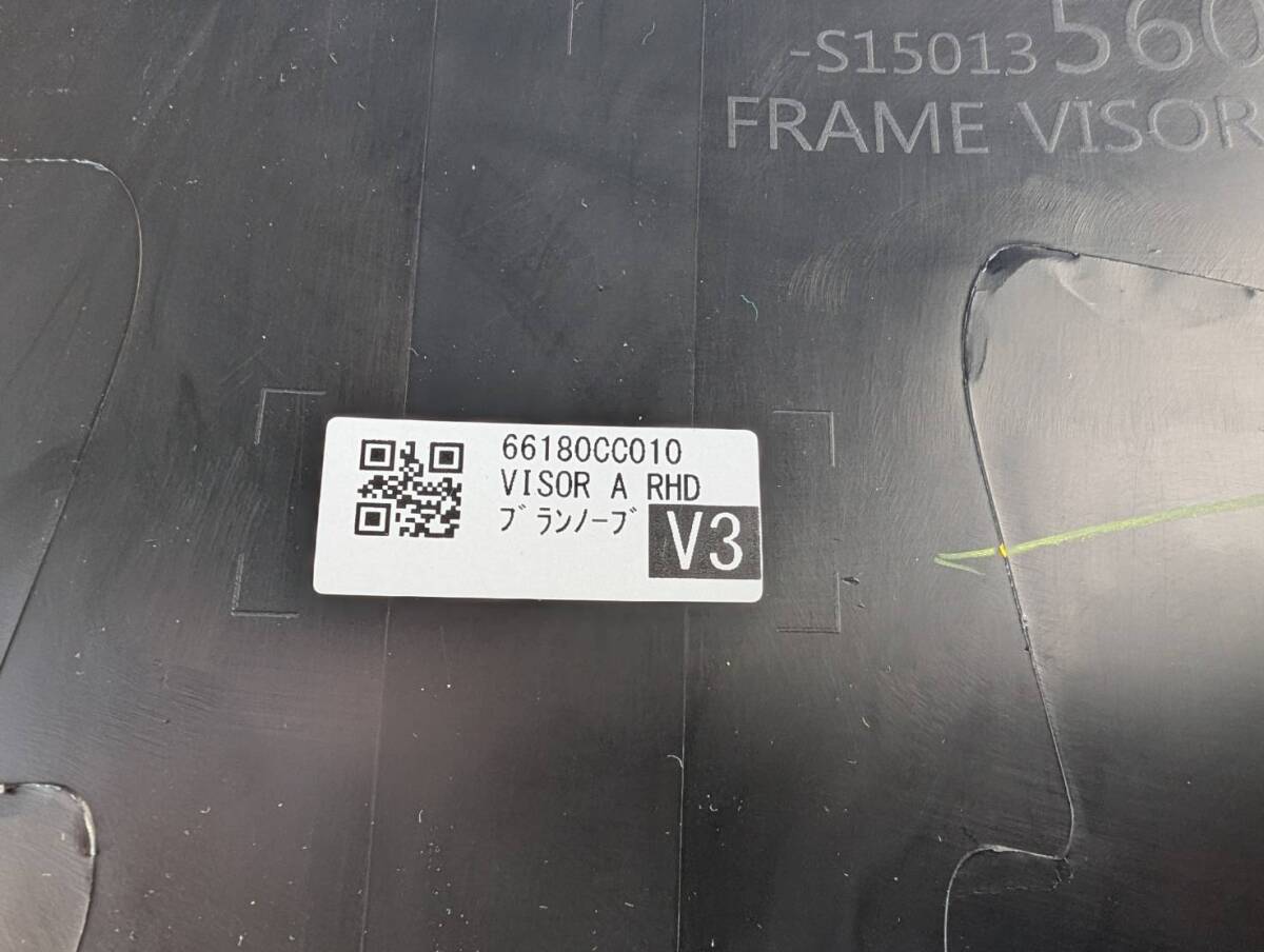 スバル純正 BRZ ZD8 Sグレード用 メーターバイザー メーターフード ブランノーブ_画像4