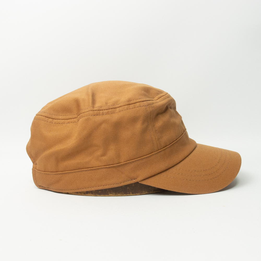 新品 Basiquenti コットン アメリカンワークキャップ キャメル_画像5