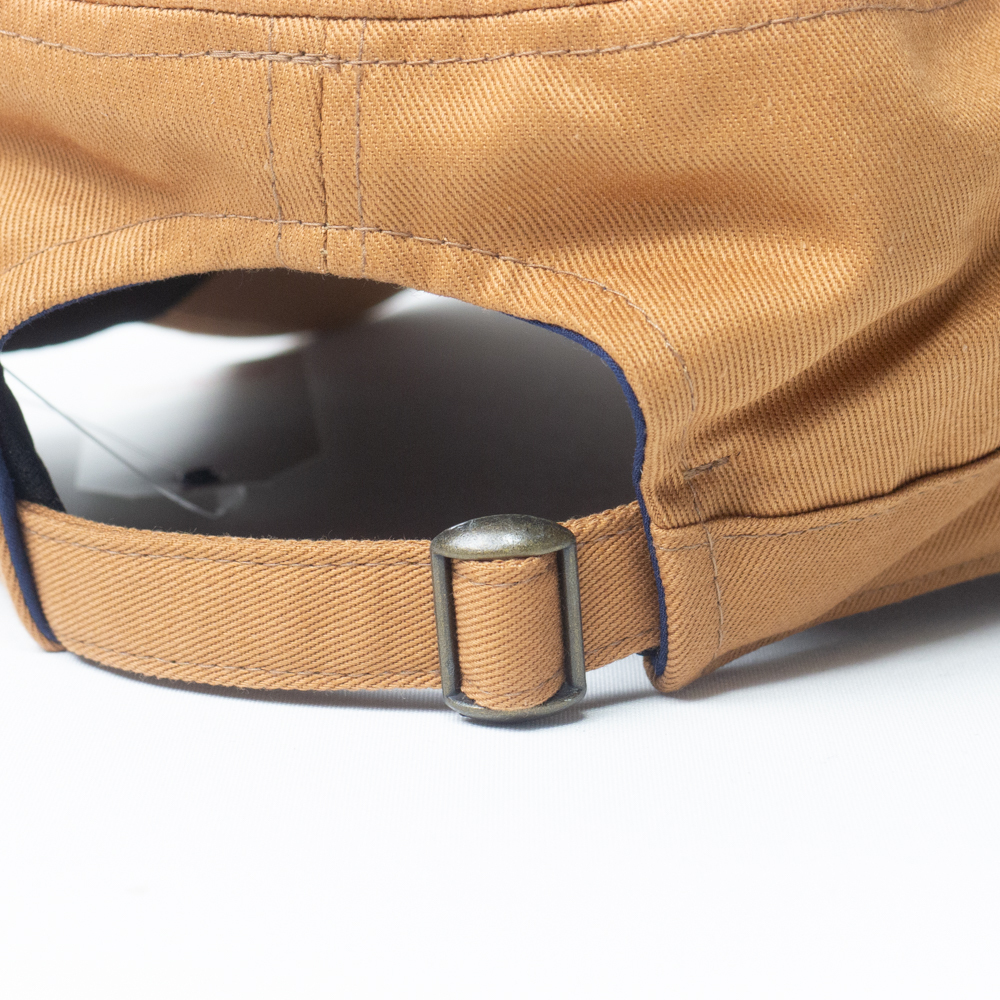 新品 Basiquenti コットン アメリカンワークキャップ キャメル_画像6