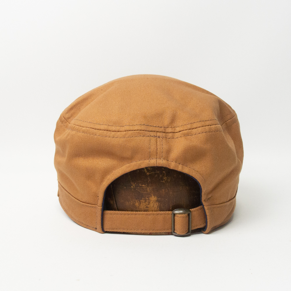 新品 Basiquenti コットン アメリカンワークキャップ キャメル_画像4