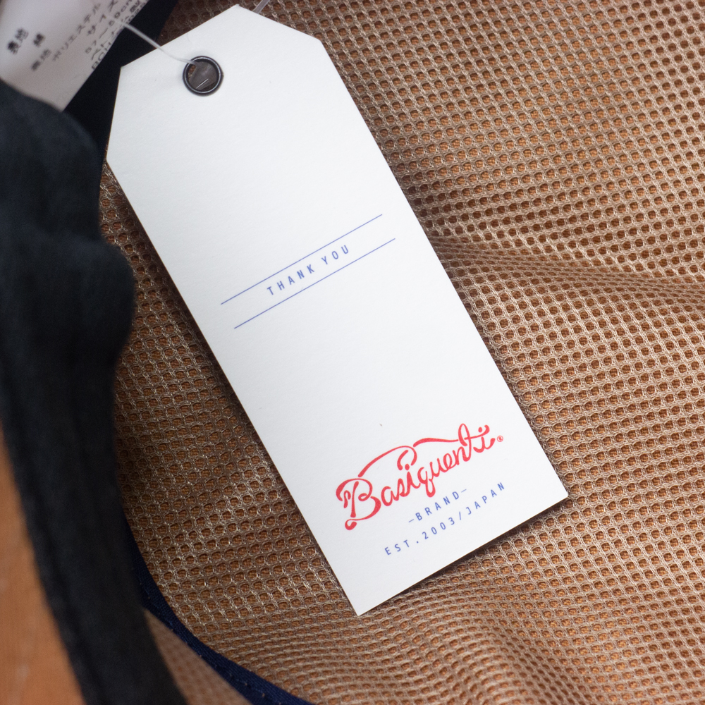 新品 Basiquenti コットン アメリカンワークキャップ キャメル_画像9